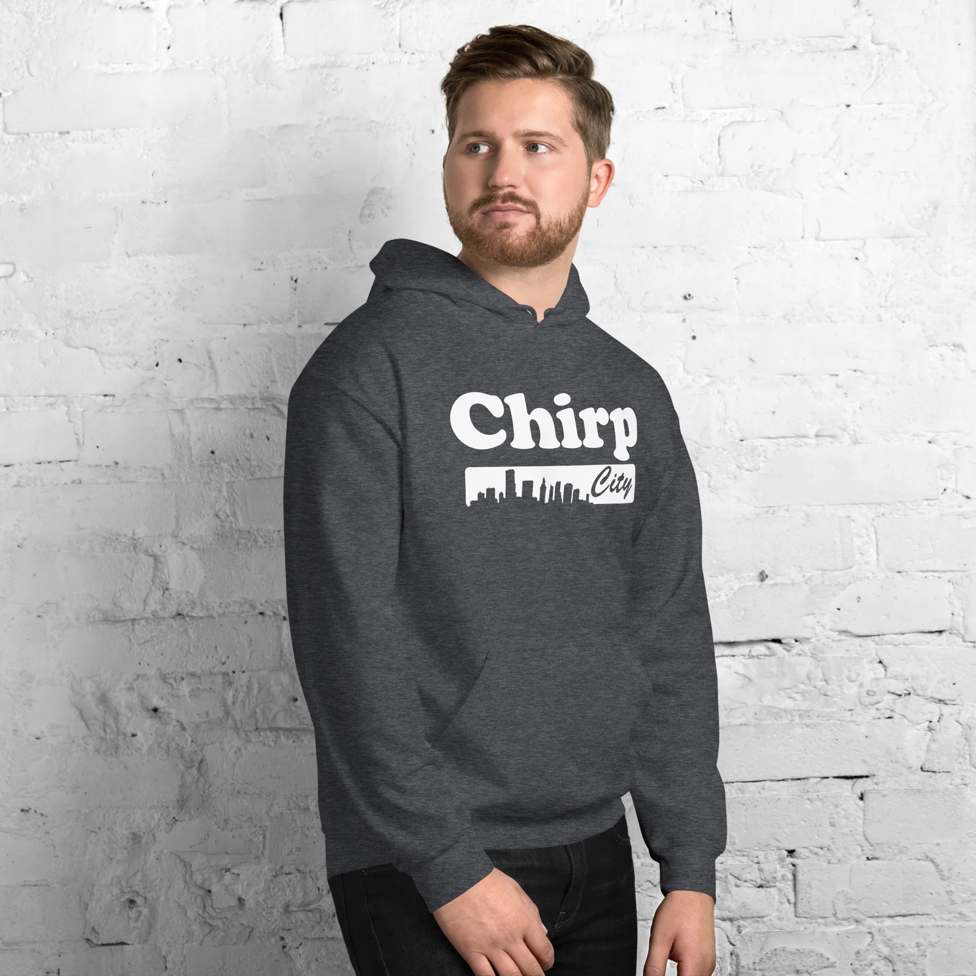 Chirp City Skyline Unisex Hoodie - Image 21