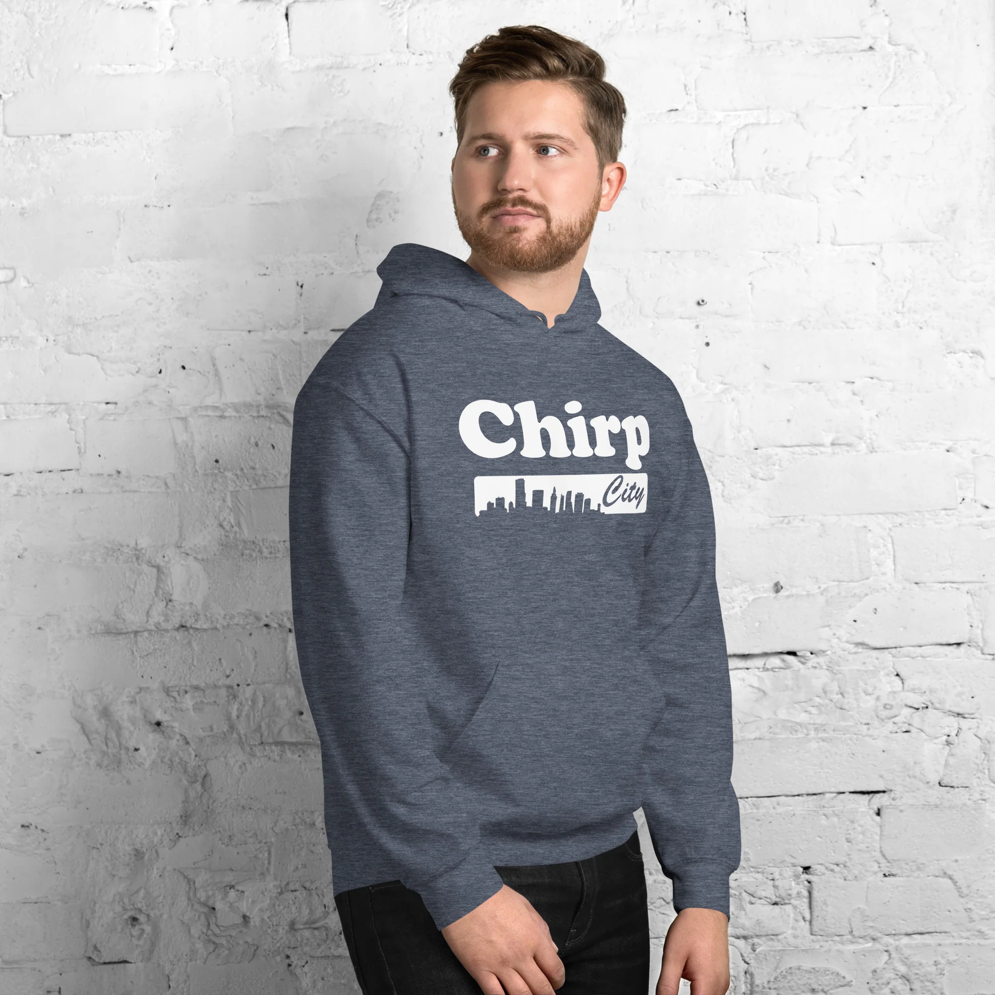Chirp City Skyline Unisex Hoodie - Image 27