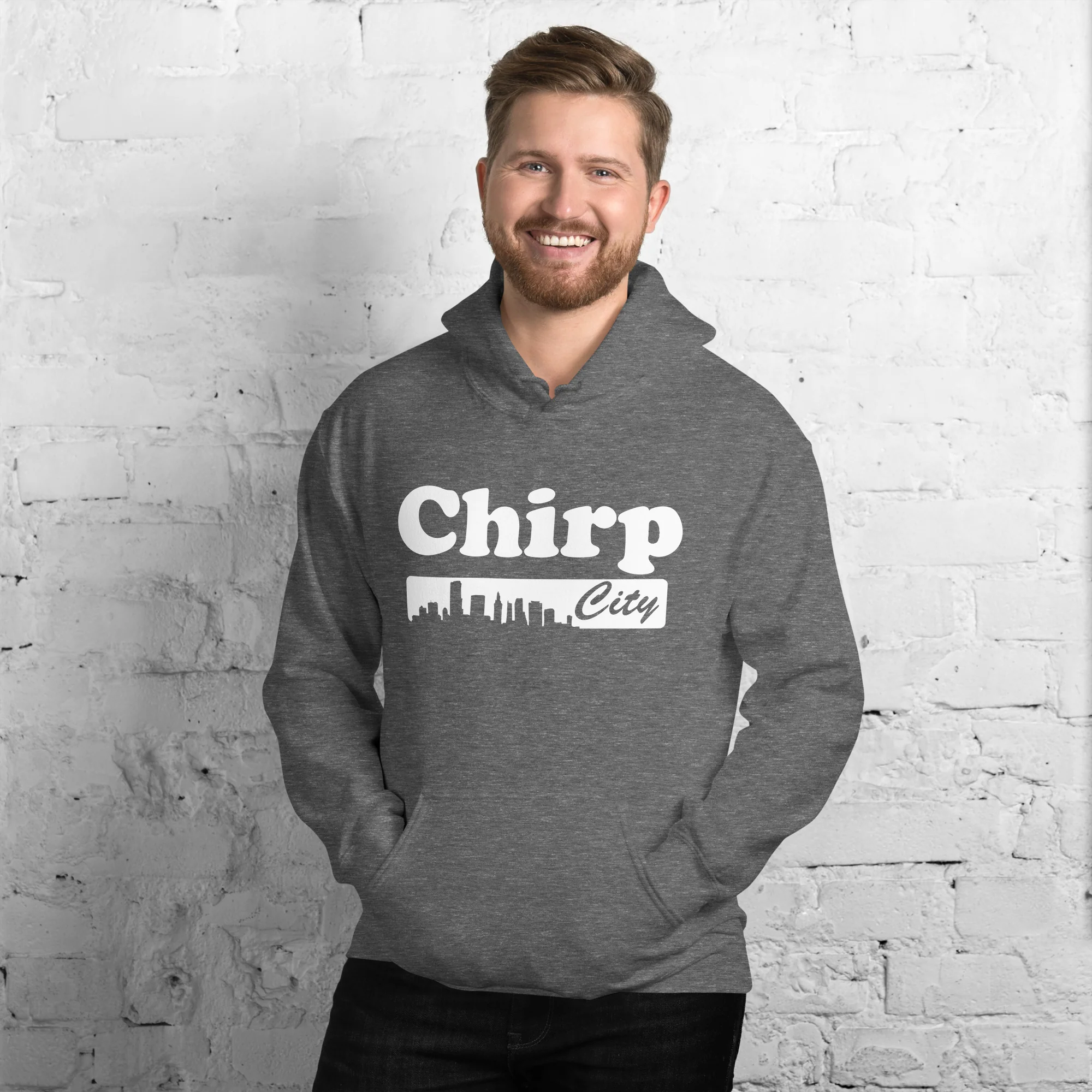 Chirp City Skyline Unisex Hoodie - Image 28