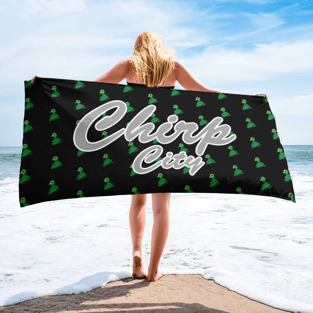 Chirp City Towel