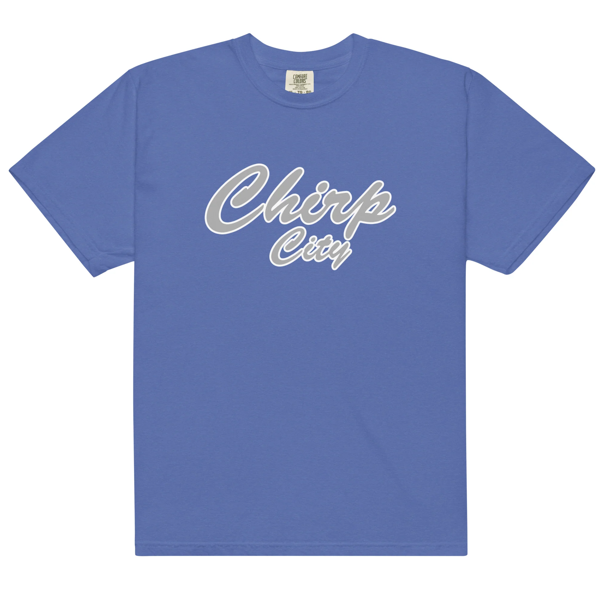 Chirp City Unisex garment-dyed heavyweight t-shirt - Image 2