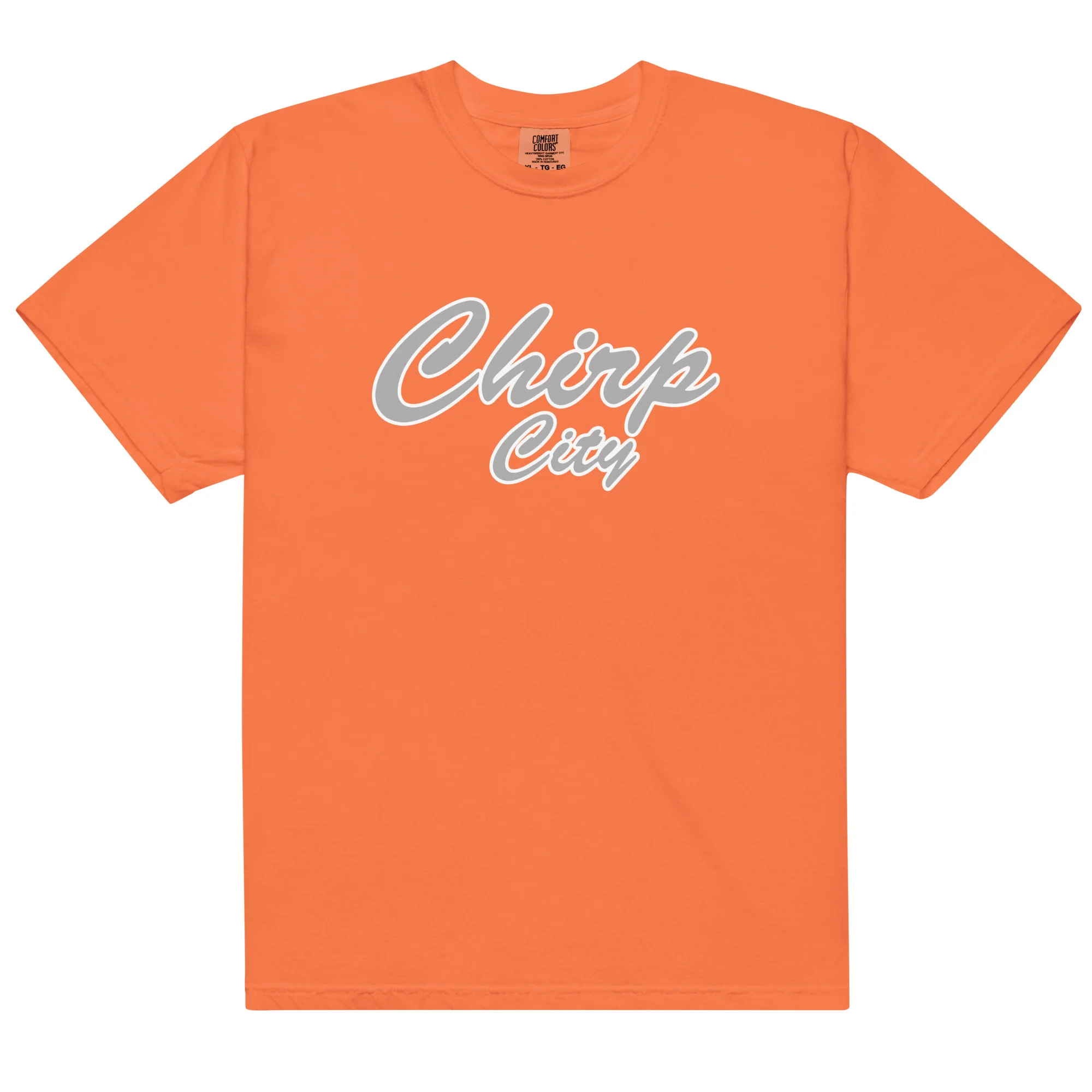 Chirp City Unisex garment-dyed heavyweight t-shirt - Image 3