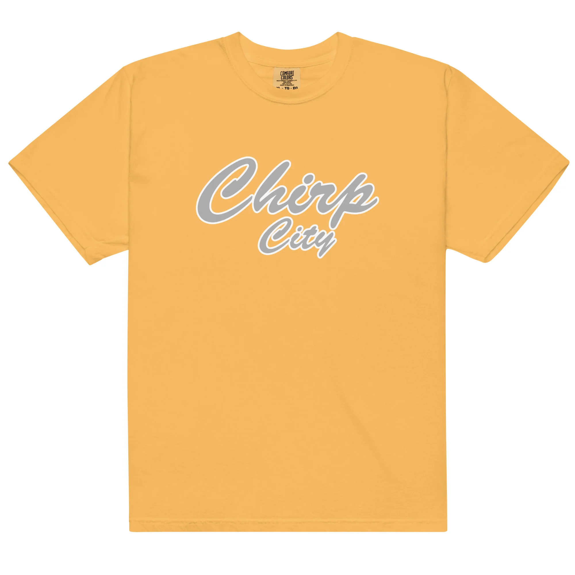 Chirp City Unisex garment-dyed heavyweight t-shirt - Image 4