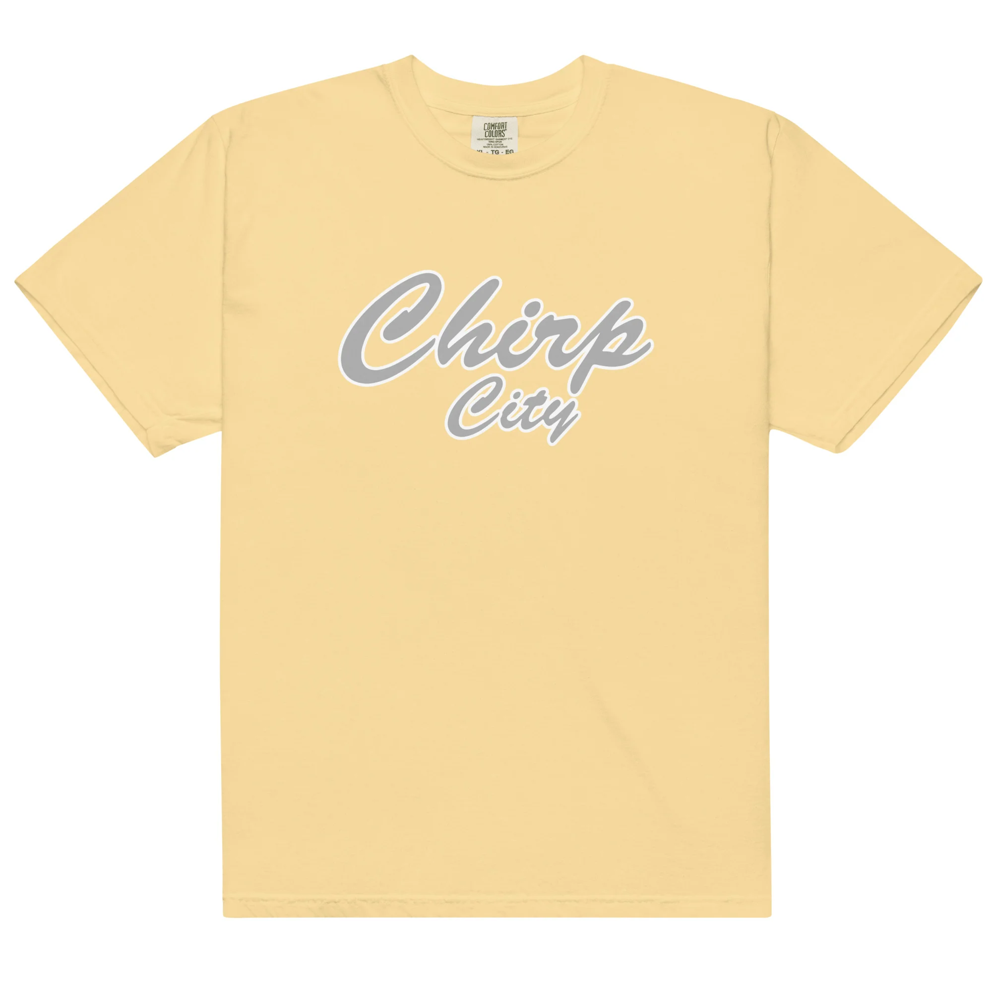 Chirp City Unisex garment-dyed heavyweight t-shirt - Image 6