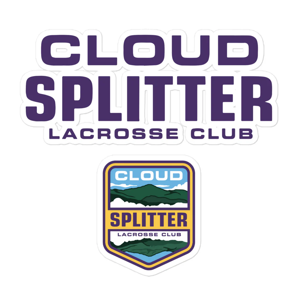 Cloud Splitter Bubble-free sticker Sheet