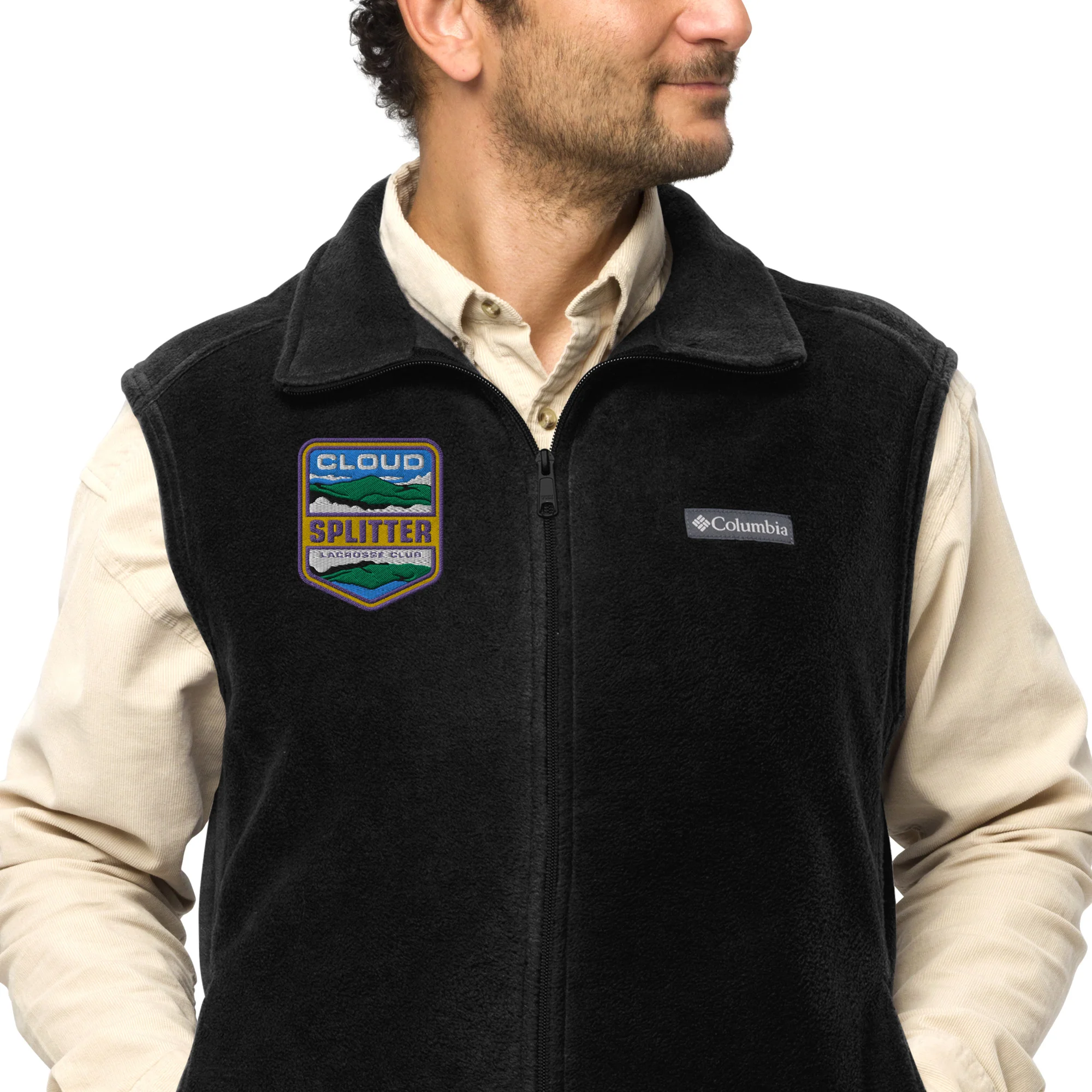 Cloud Splitter Men’s Columbia Fleece Vest - Image 2