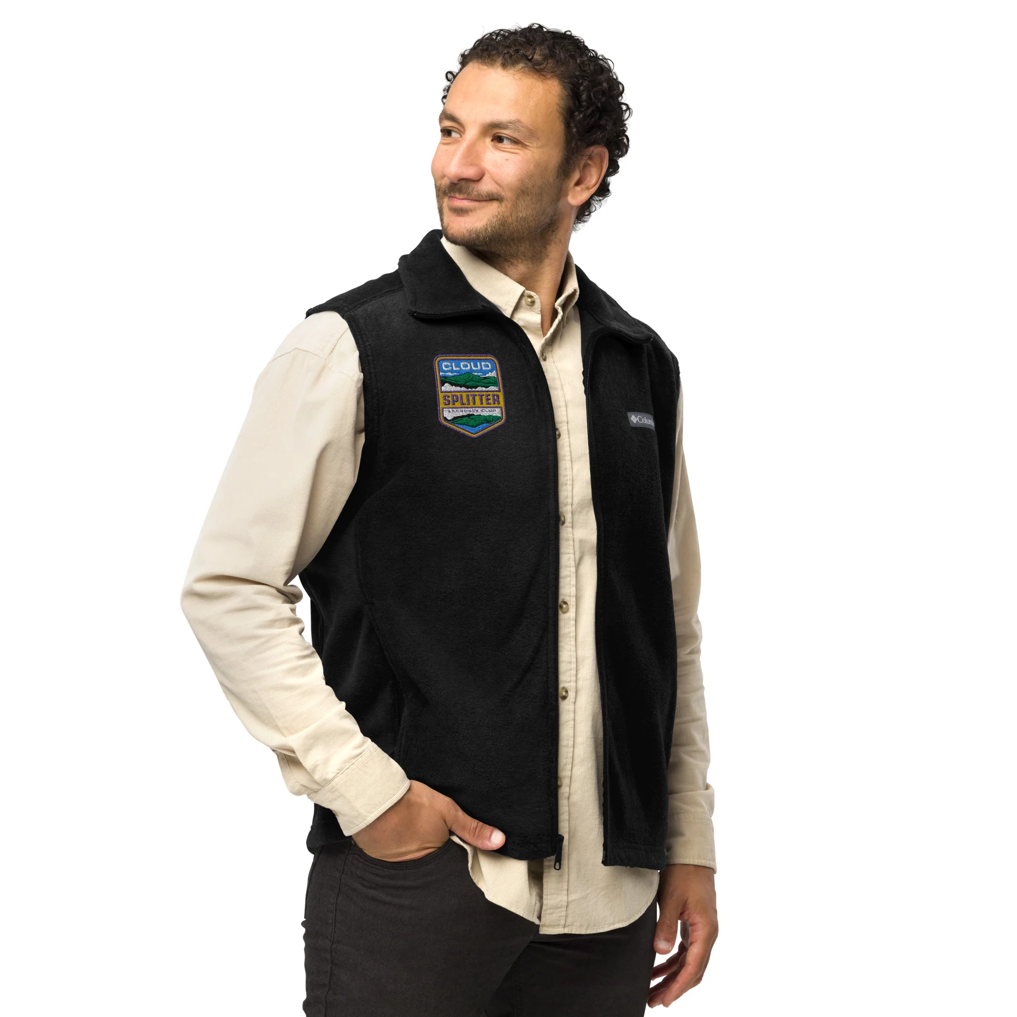 Cloud Splitter Men’s Columbia Fleece Vest - Image 3