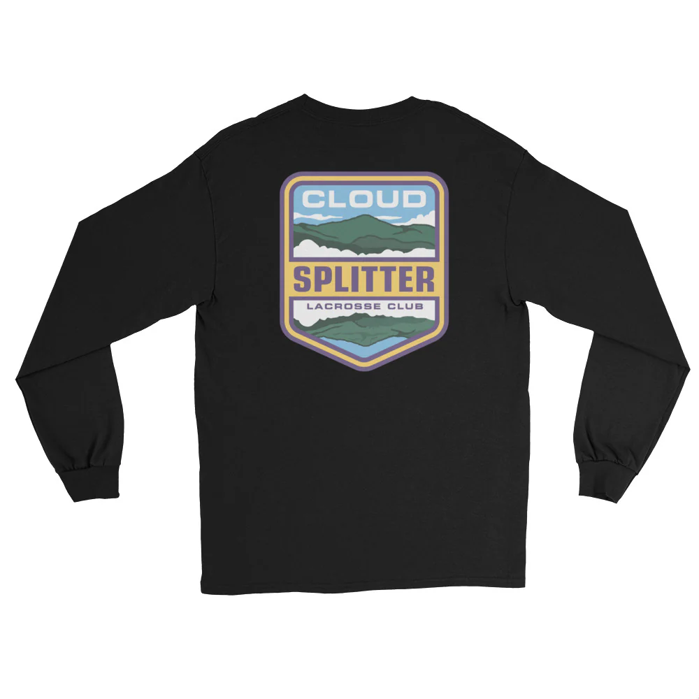 Cloud Splitter Menās Long Sleeve Shirt - Image 4