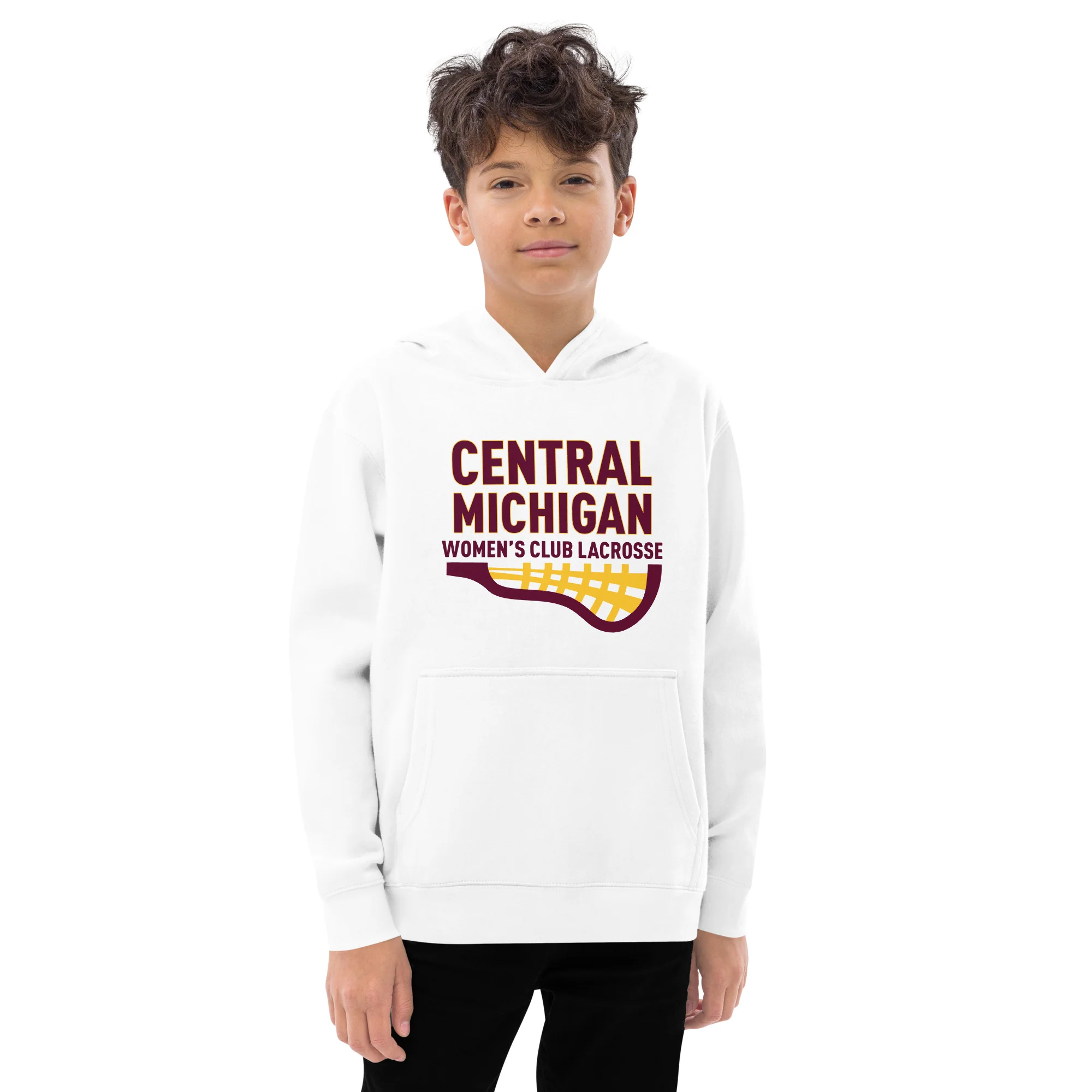 CMU Youth Fleece Hoodie - Image 2