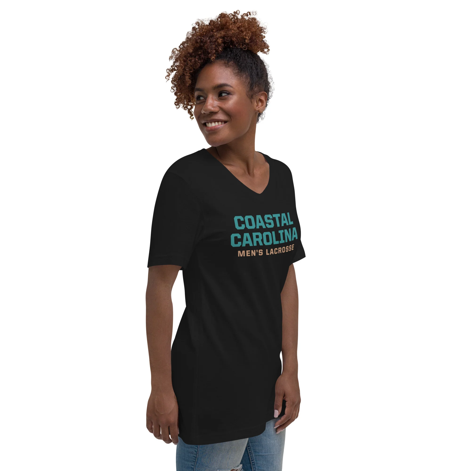 Coastal Carolina Unisex V-Neck T-Shirt - Image 3