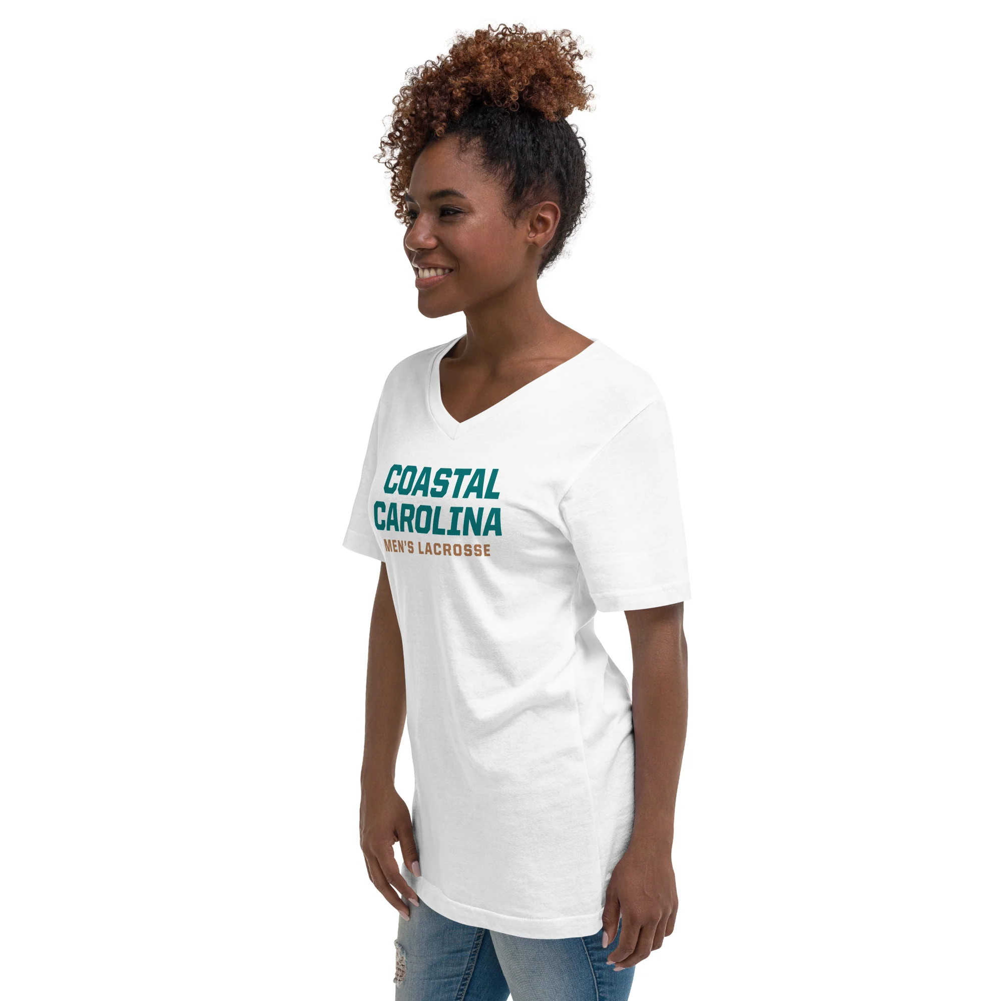 Coastal Carolina Unisex V-Neck T-Shirt - Image 5
