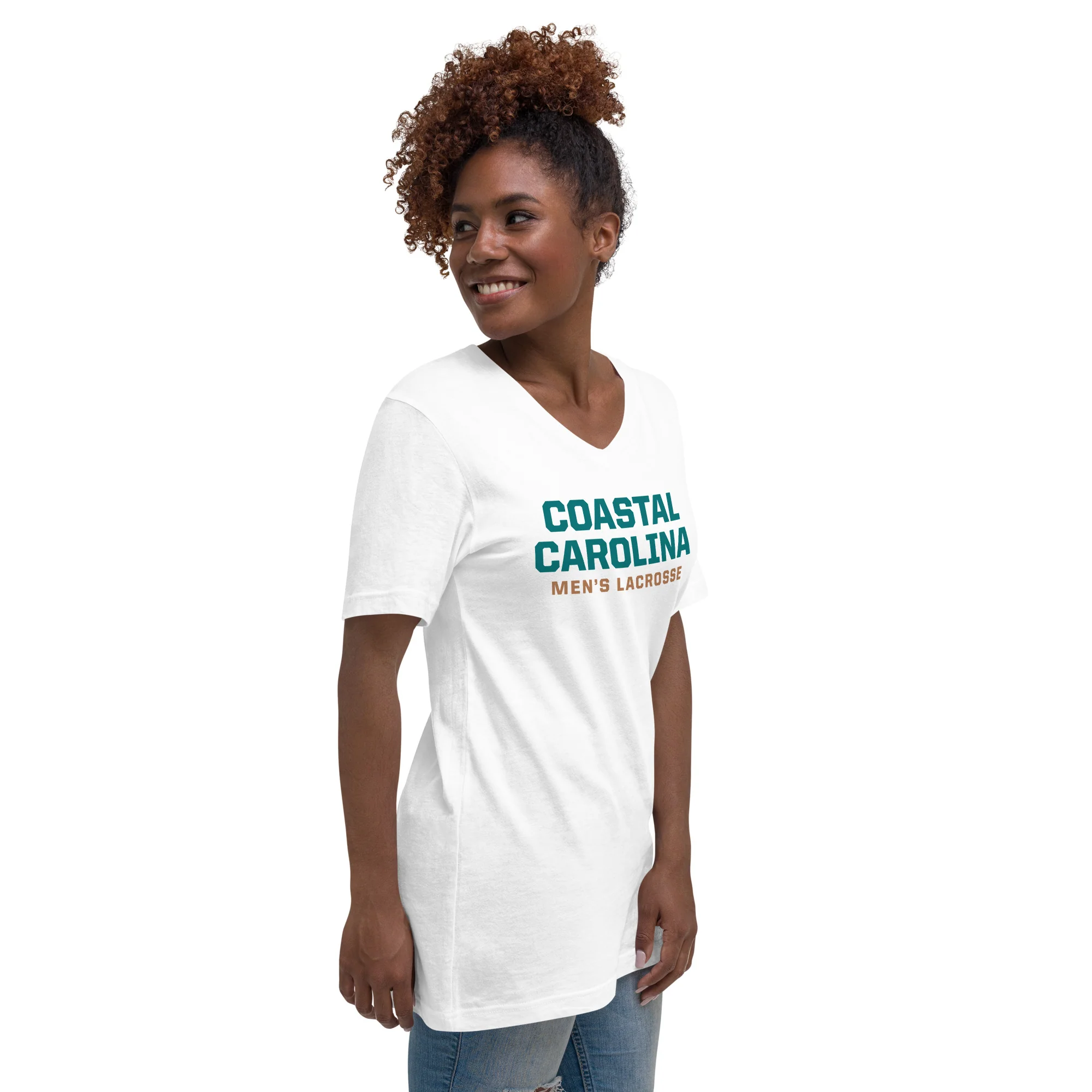 Coastal Carolina Unisex V-Neck T-Shirt - Image 6