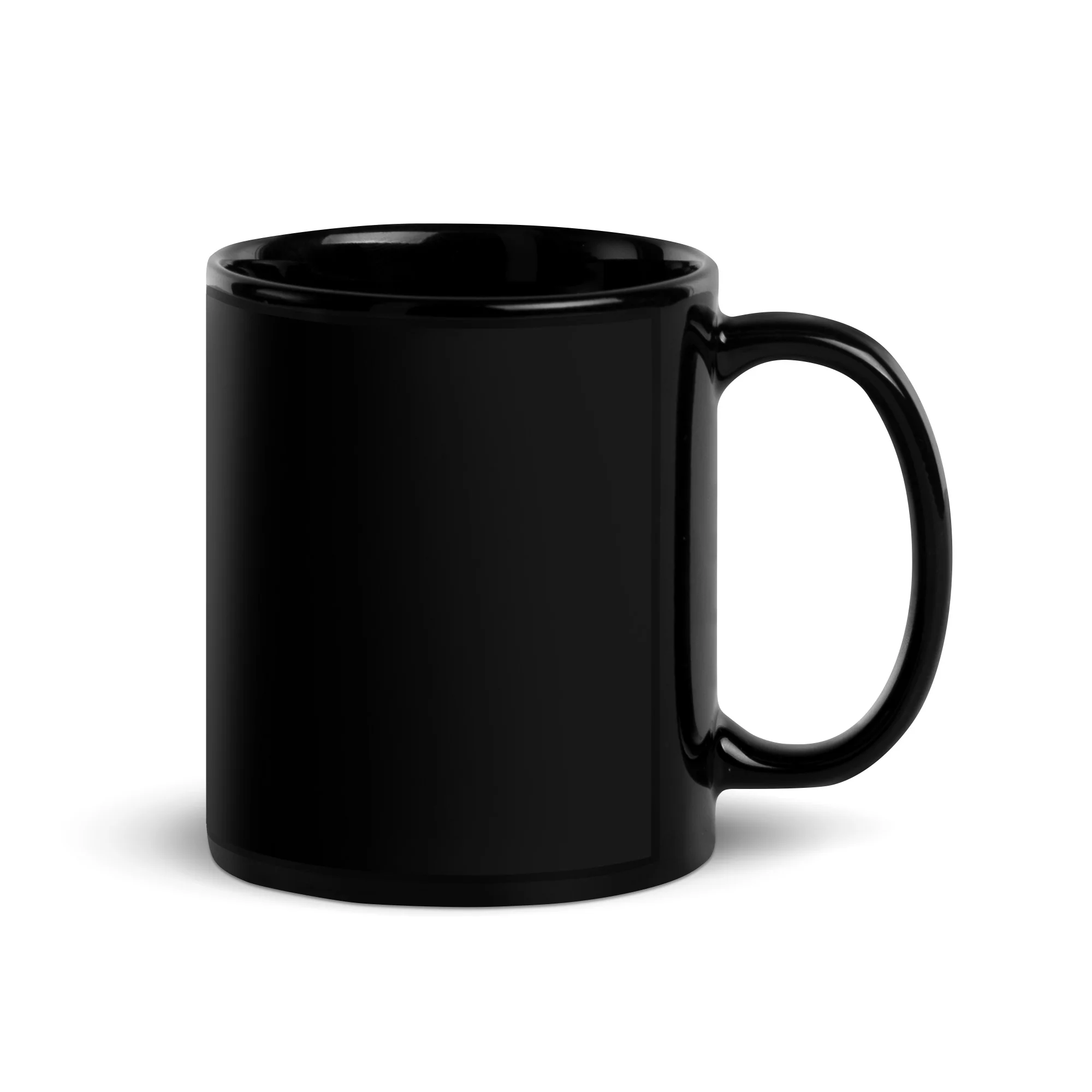 Construct Black Glossy Mug - Image 2