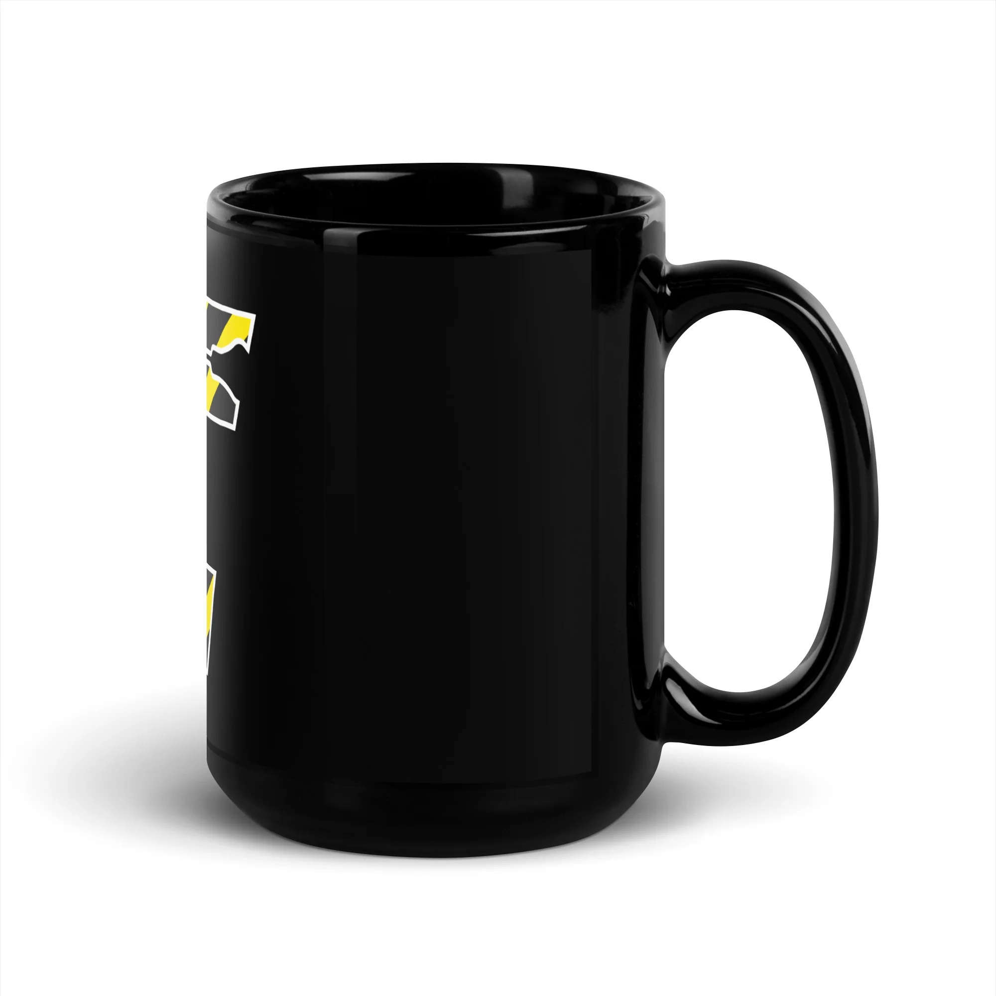Construct Black Glossy Mug - Image 5