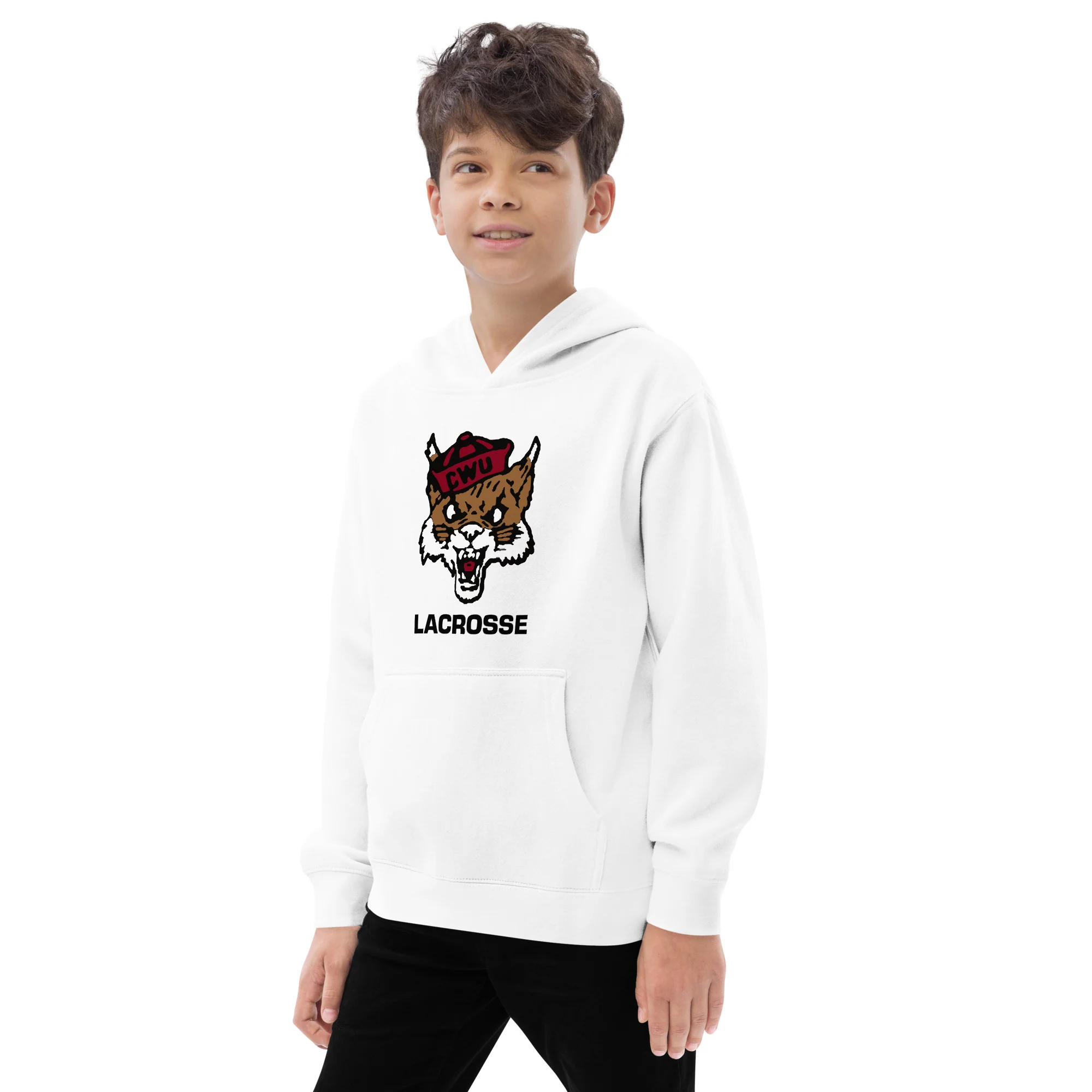CWU YOUTH Fleece Hoodie - Image 9
