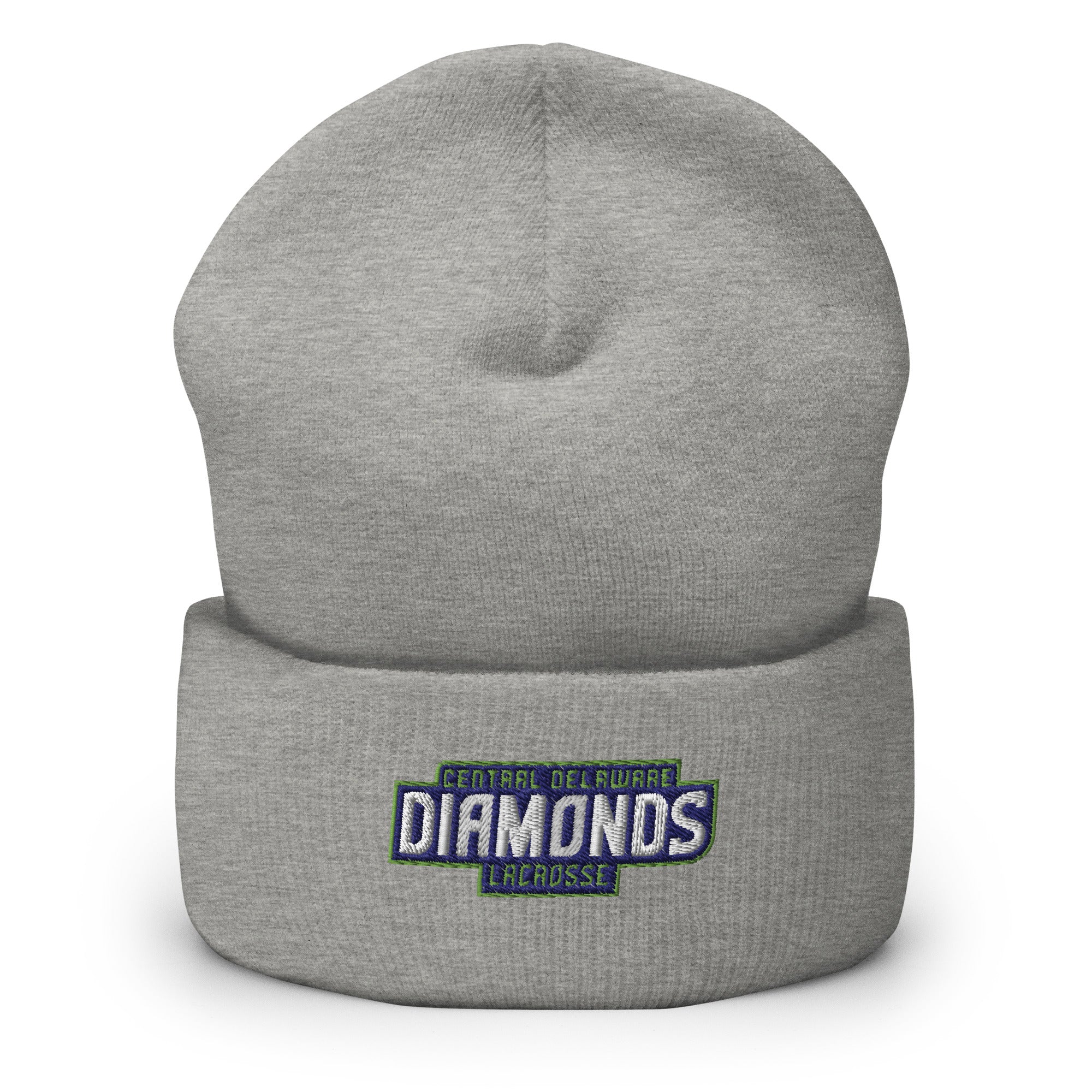 Diamonds Cuffed Beanie - Image 2