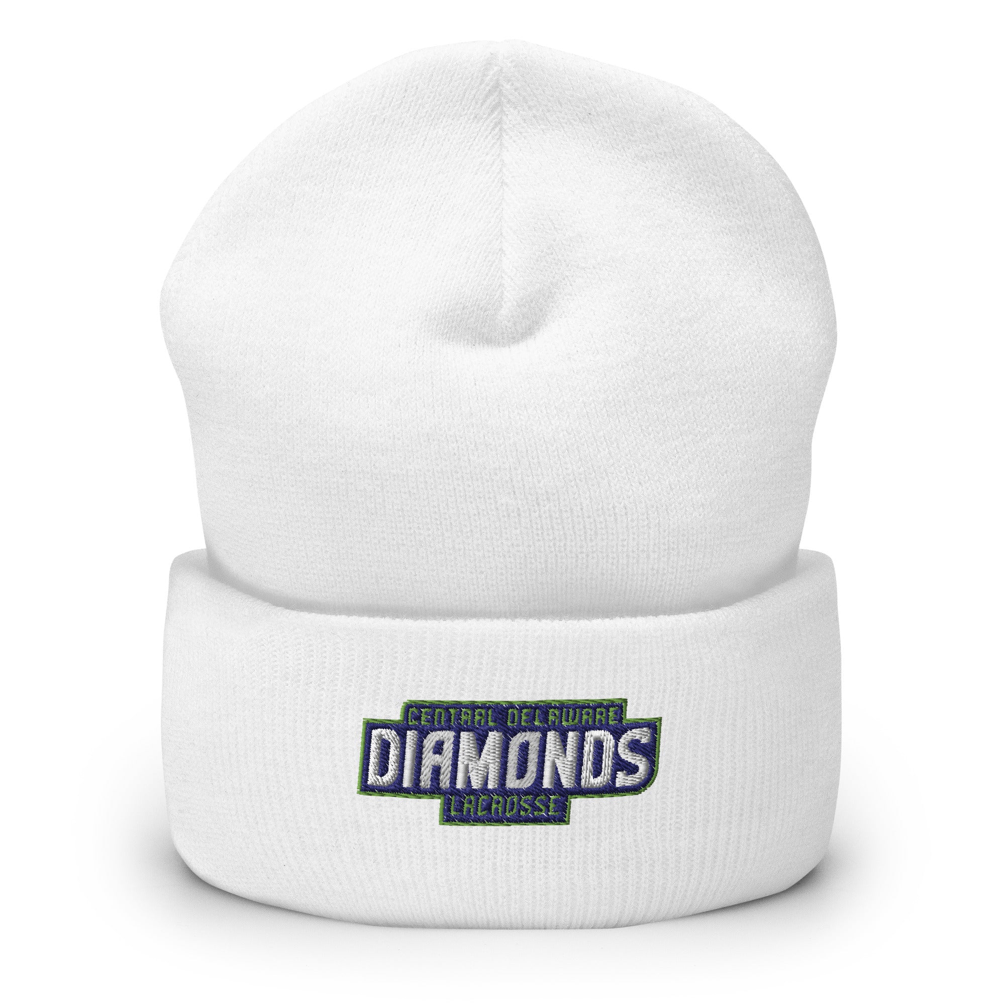 Diamonds Cuffed Beanie - Image 3
