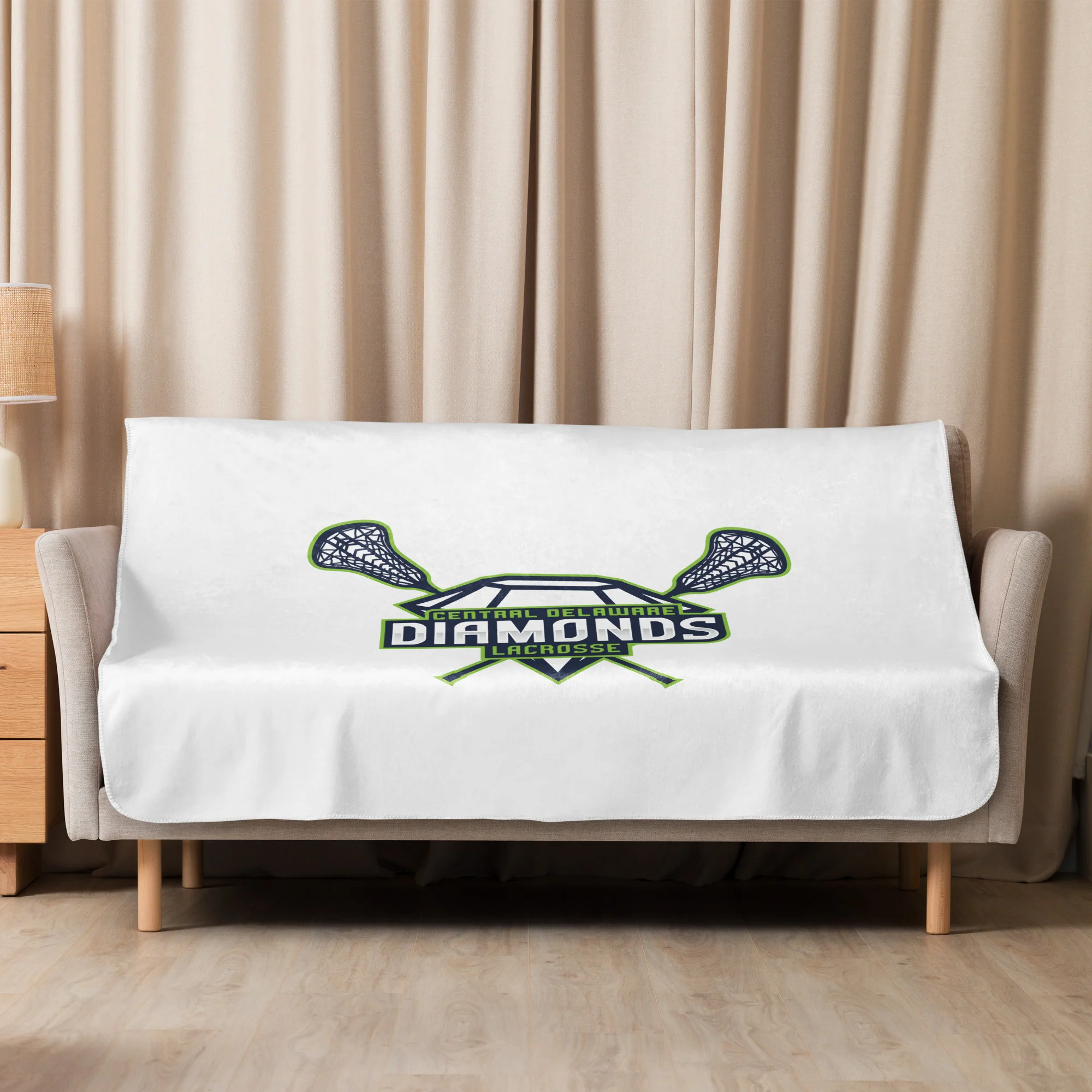 Diamonds Sherpa Blanket - Image 3