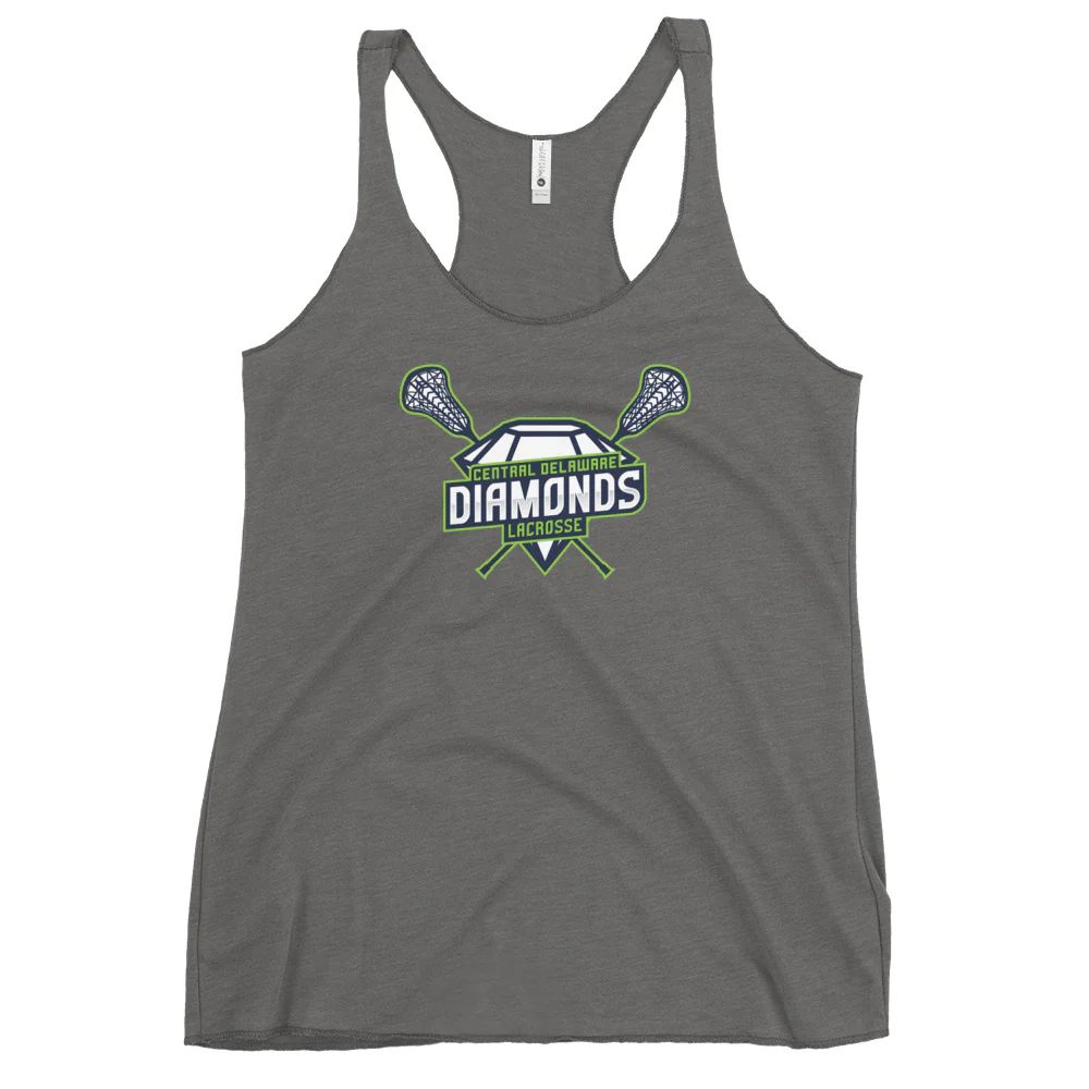 Diamonds Women's Racerback Tank - Image 2