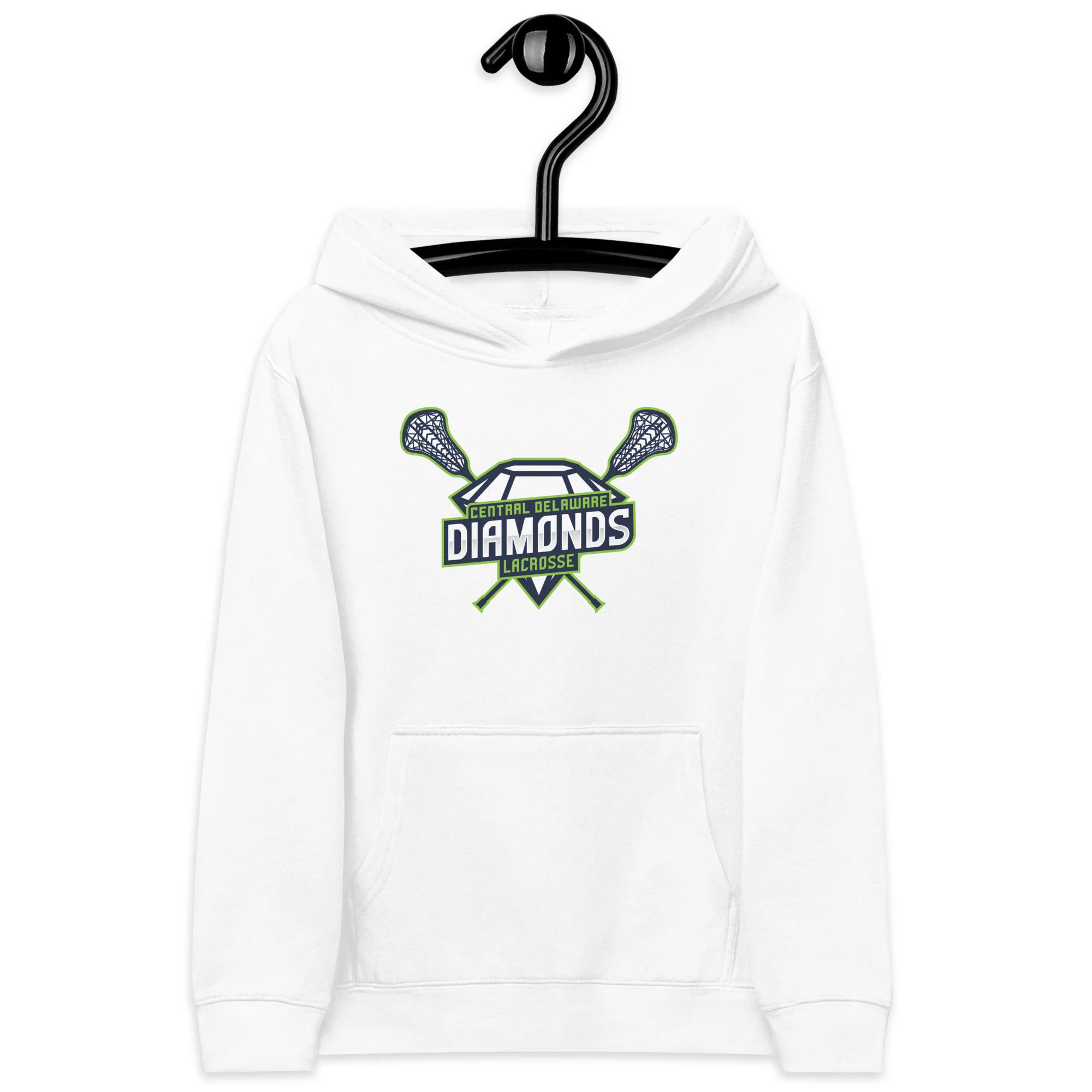 Diamonds Youth Fleece Hoodie - Image 3