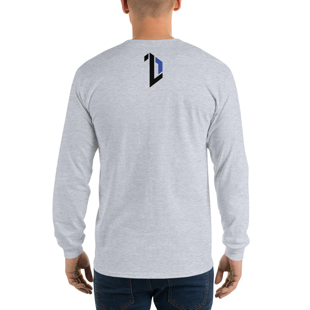 Drive Lacrosse Men's Long Sleeve Shirt (Back Print) - Image 2