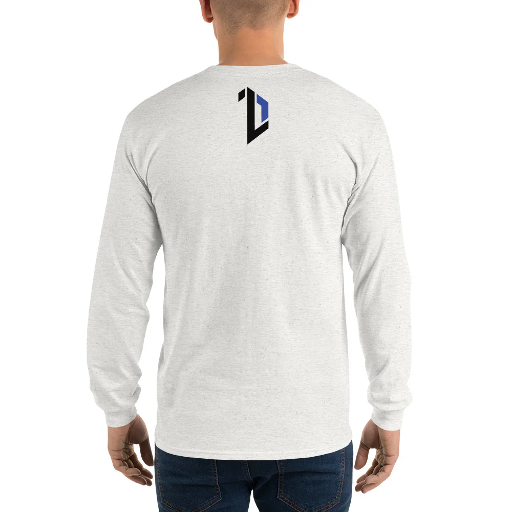 Drive Lacrosse Men's Long Sleeve Shirt (Back Print) - Image 4