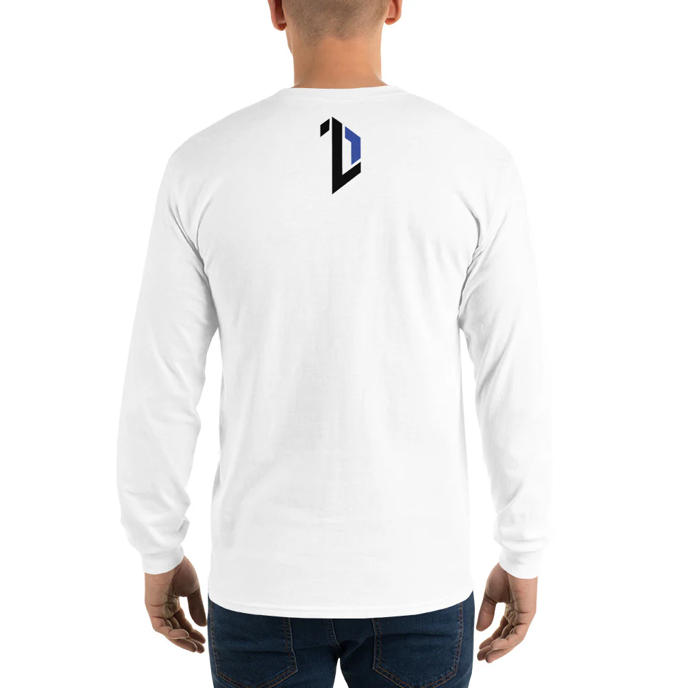Drive Lacrosse Men's Long Sleeve Shirt (Back Print) - Image 6