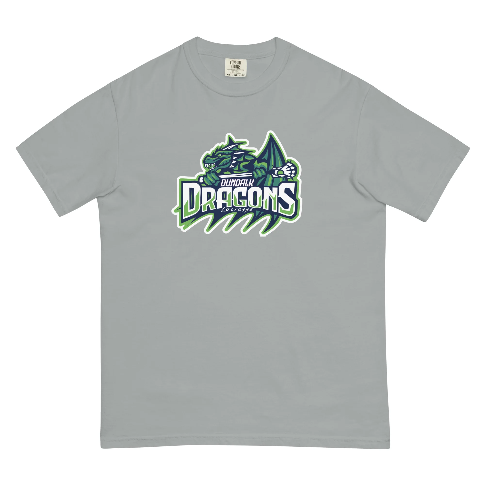 Dundalk Unisex garment-dyed heavyweight t-shirt - Image 2