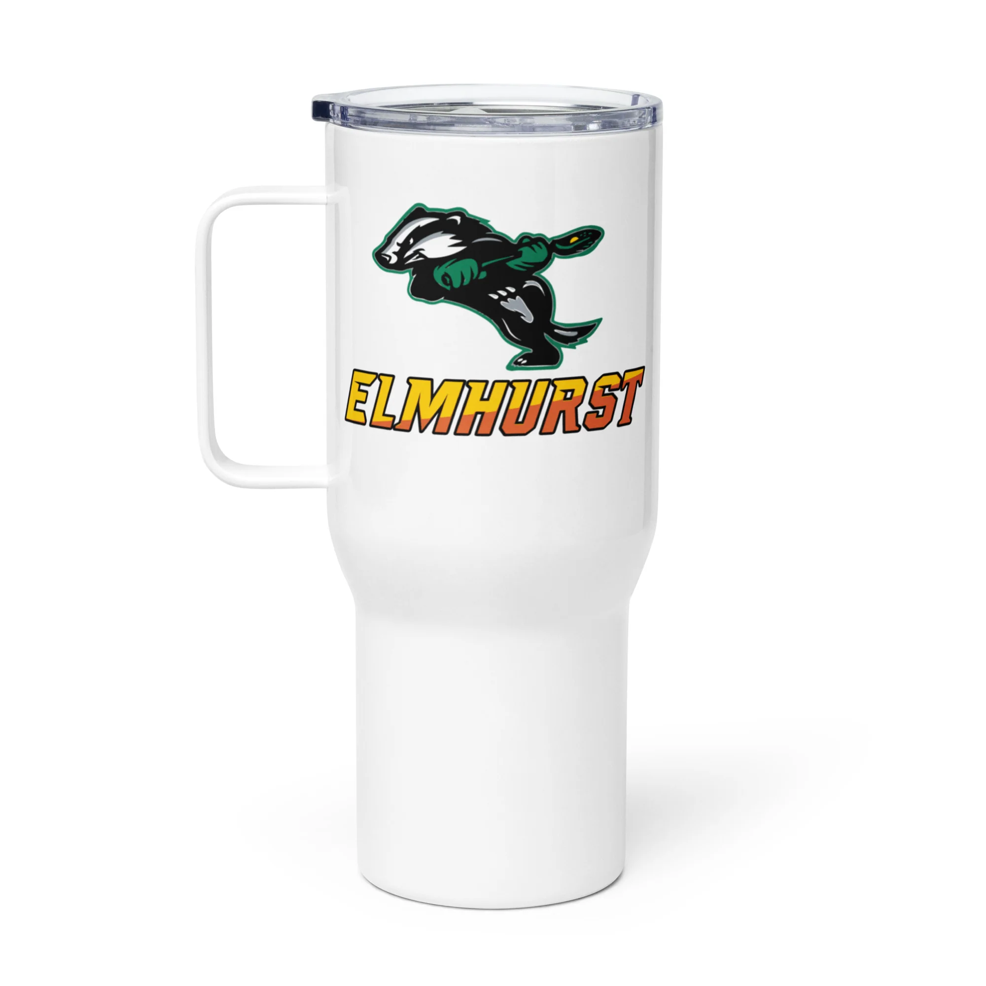 Elmhurst Travel mug with a handle