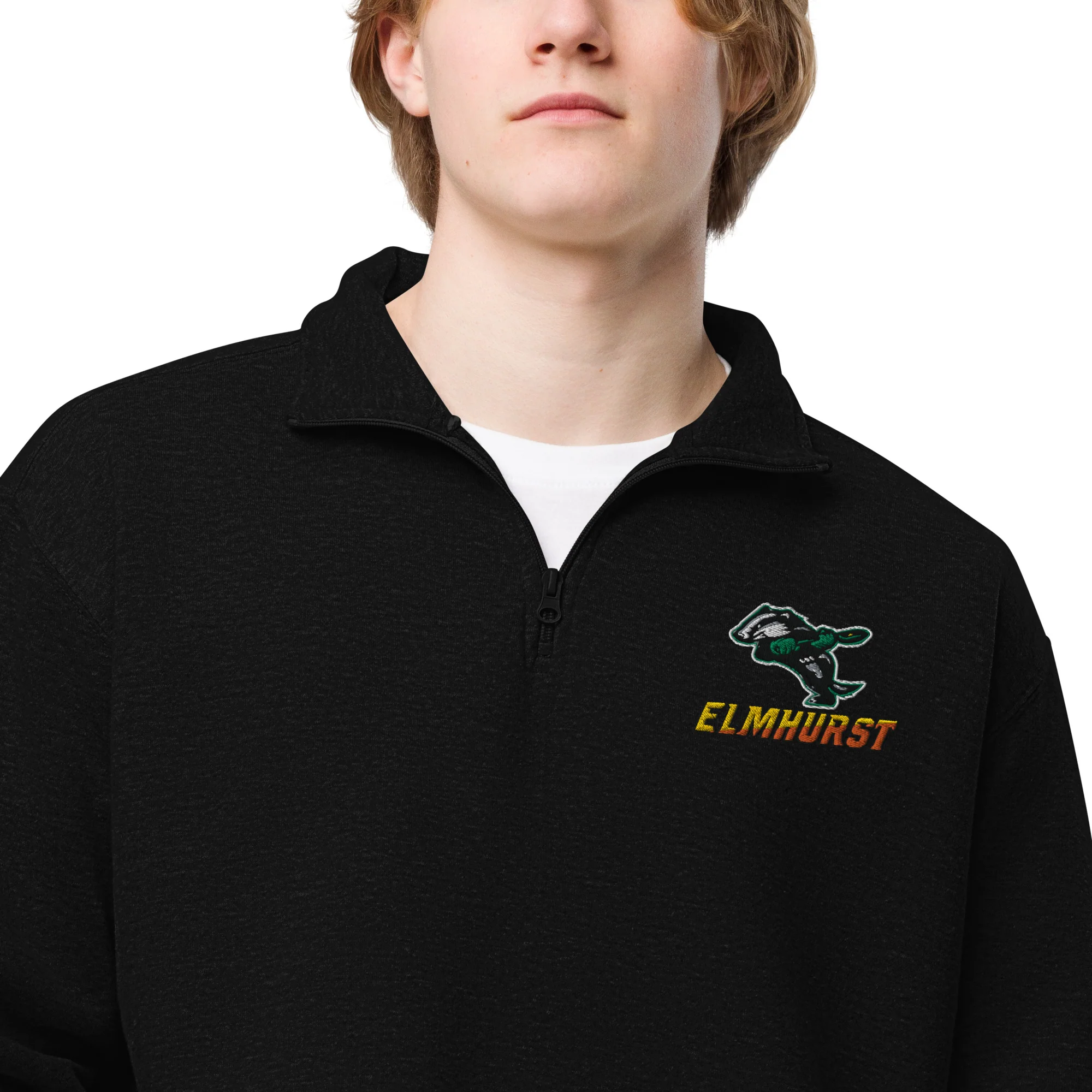 Elmhurst Unisex fleece pullover - Image 2