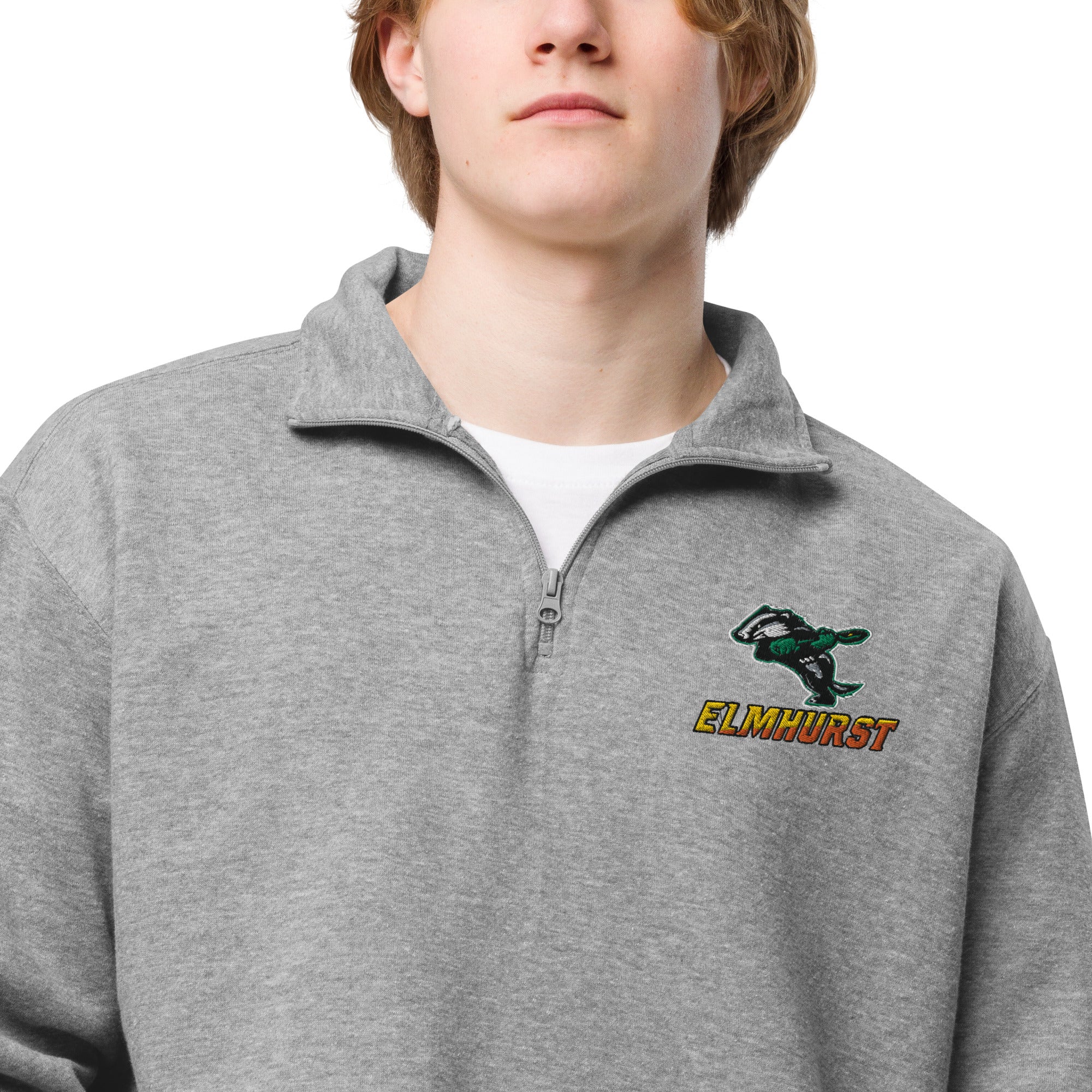 Elmhurst Unisex fleece pullover - Image 4
