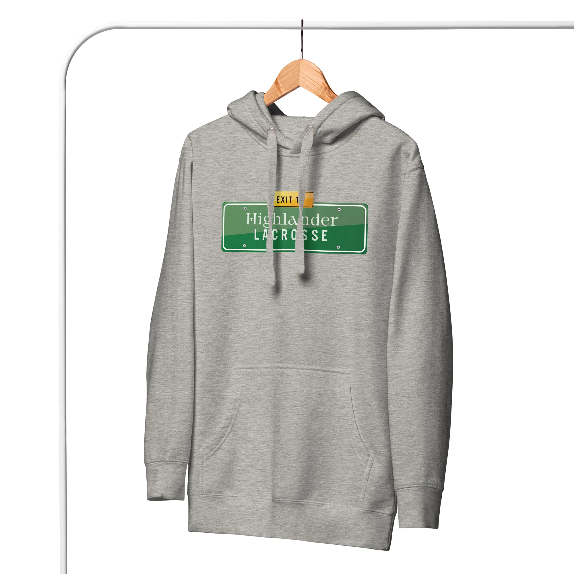 Exit 10 Highlander Unisex Hoodie - Image 3