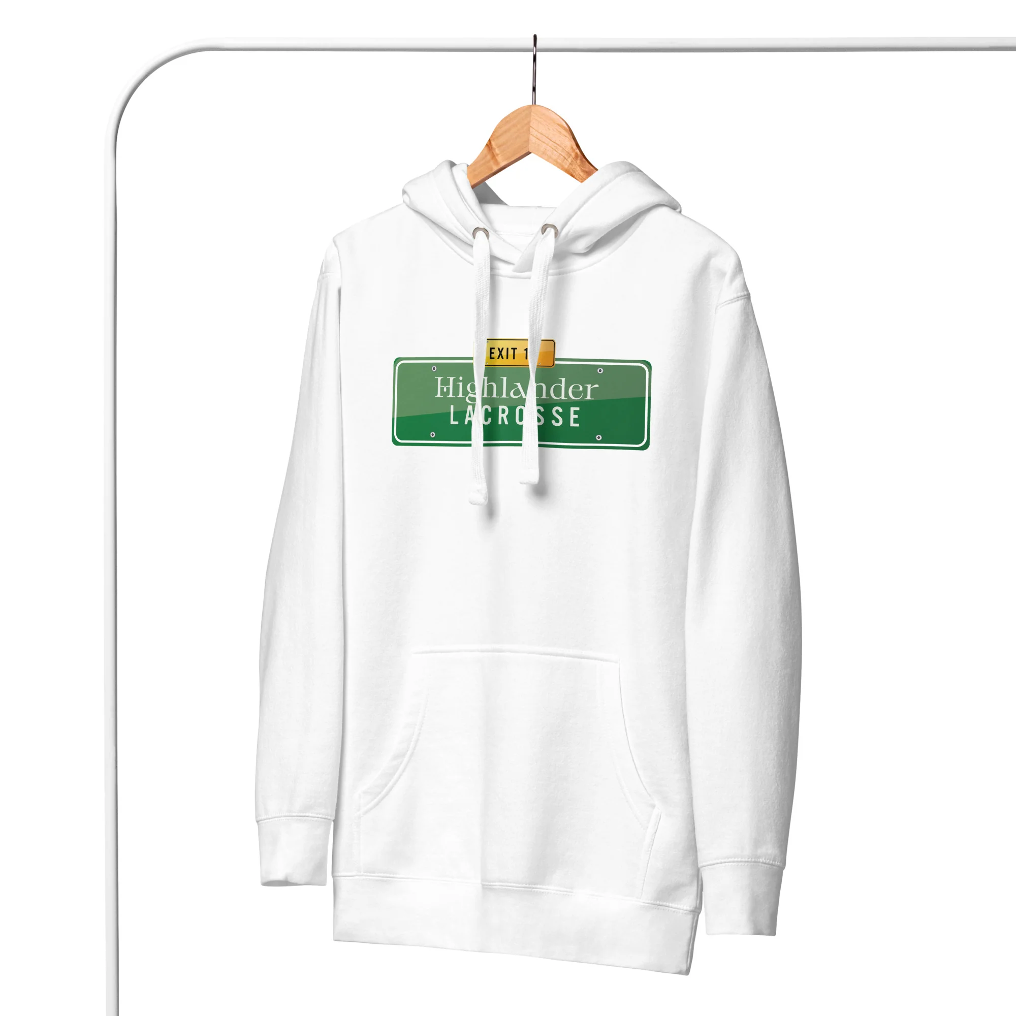 Exit 10 Highlander Unisex Hoodie - Image 4