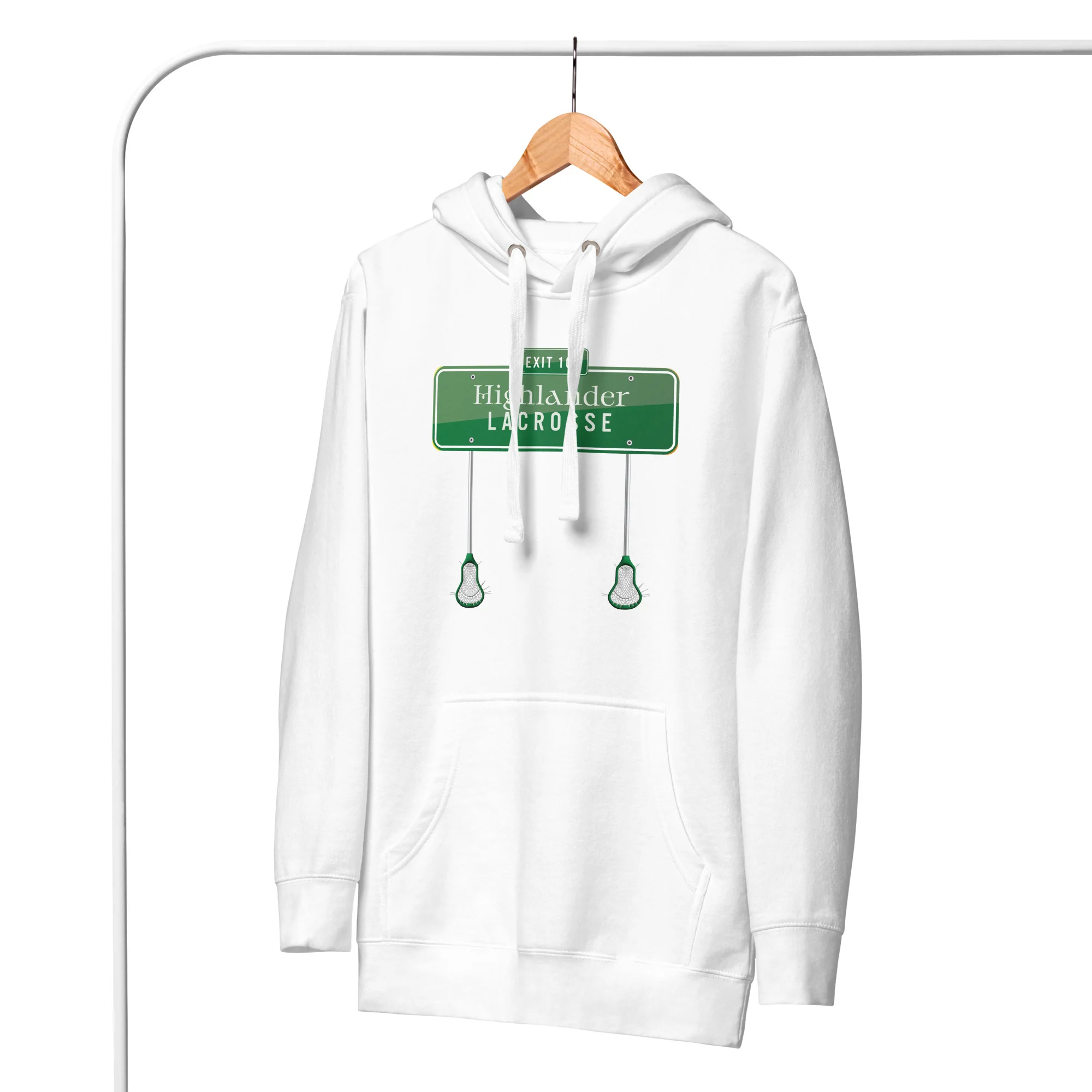 Exit 10 Highlander Unisex Hoodie - Image 4