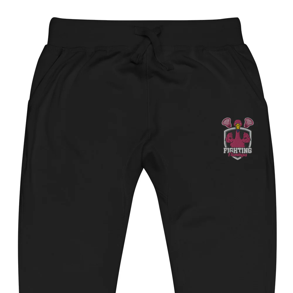 Flamingos Unisex Fleece Sweatpants - Image 3