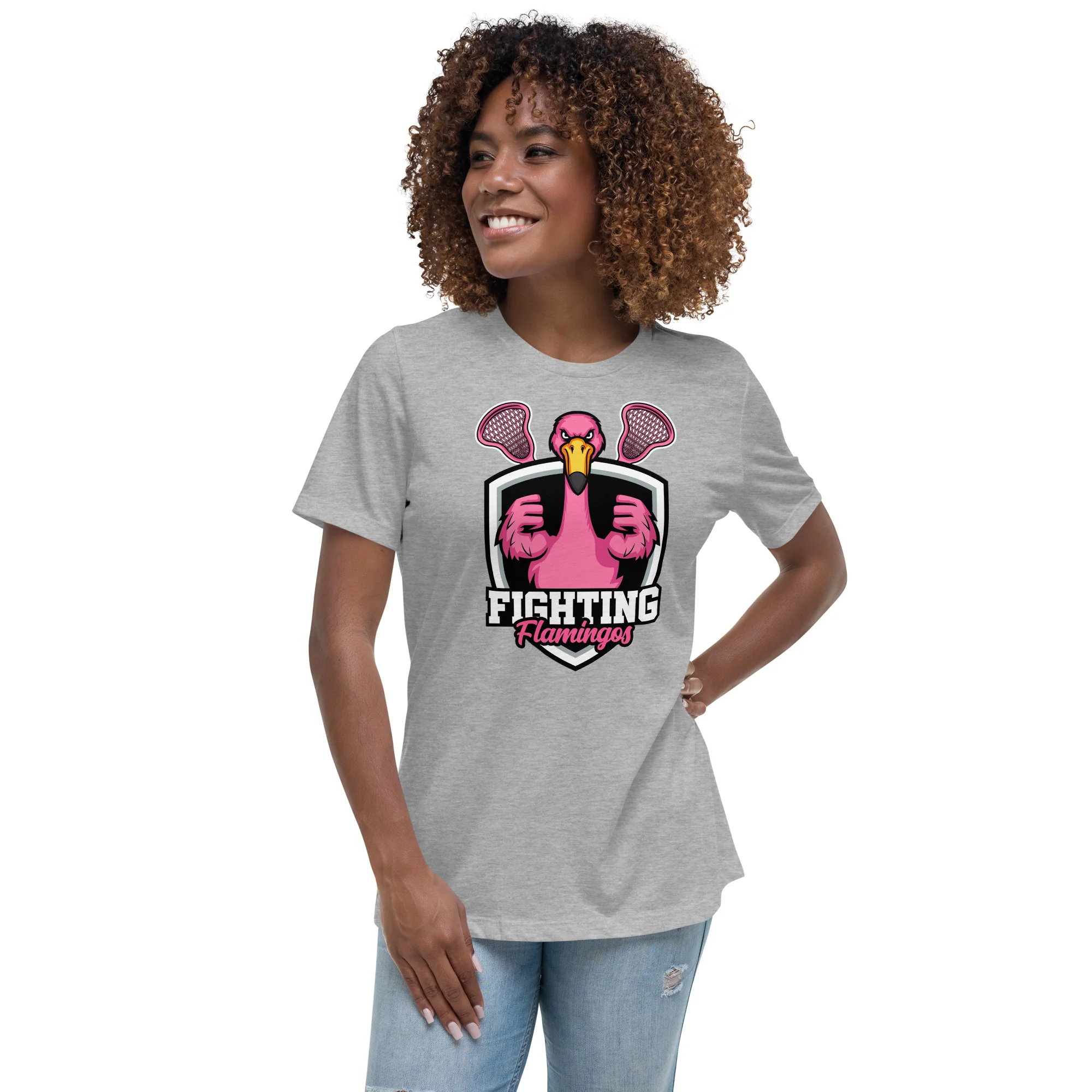 Flamingos Women's Relaxed T-Shirt - Image 11