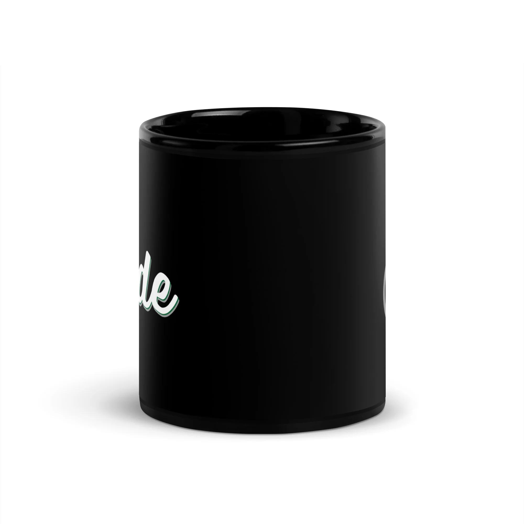 FM Pride Black Glossy Mug - Image 3