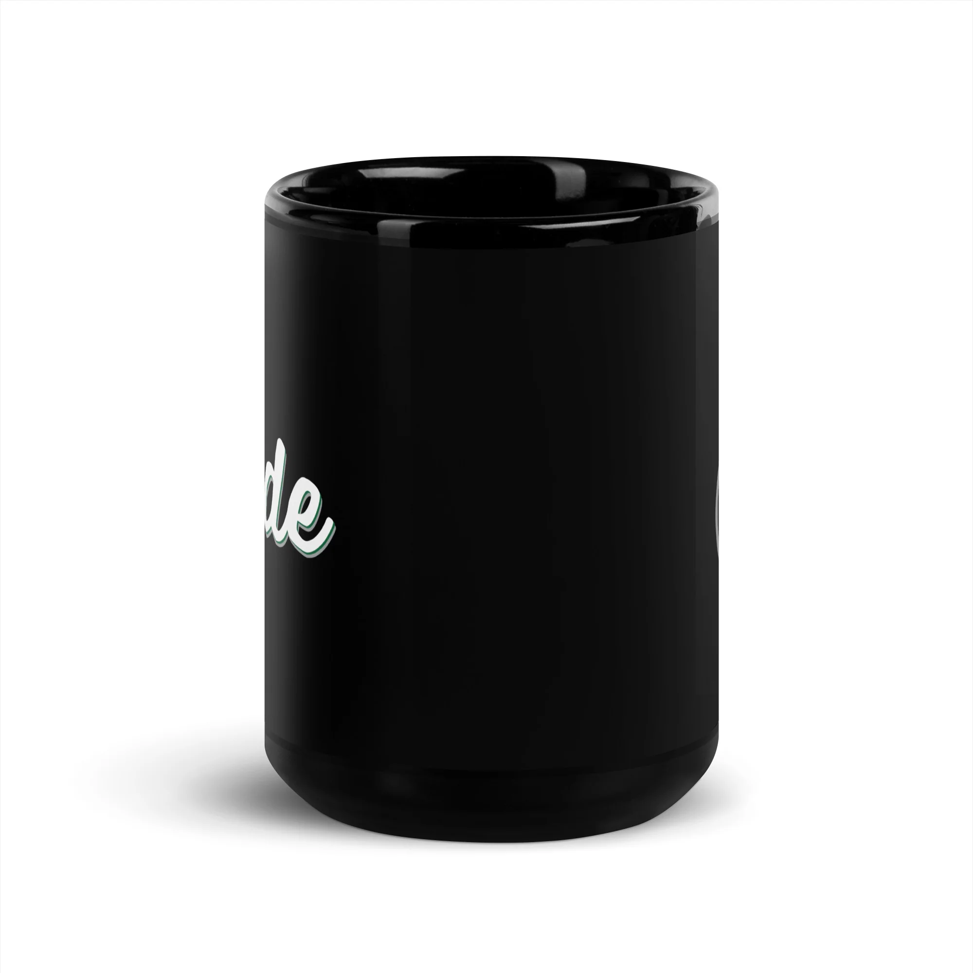 FM Pride Black Glossy Mug - Image 6