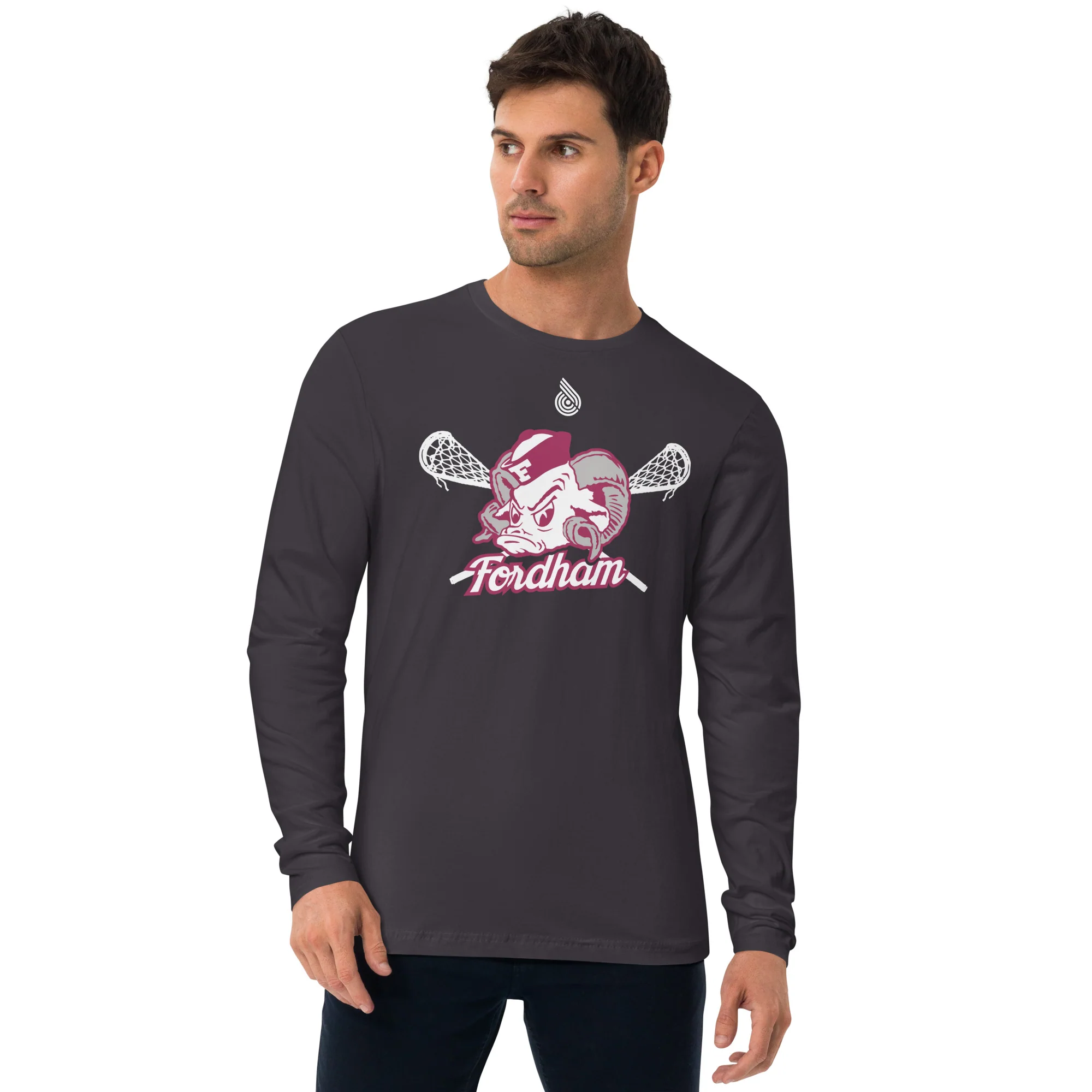 Fordham Long Sleeve Fitted Crew - Image 3