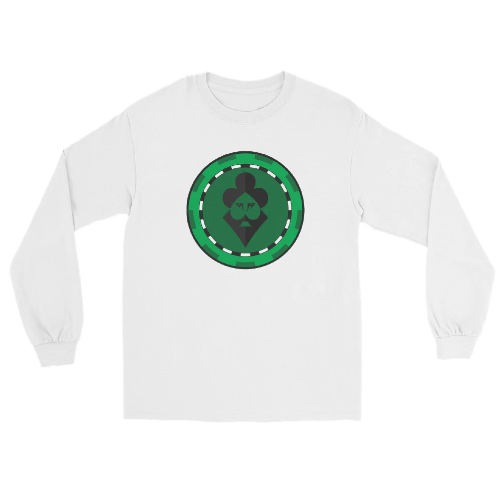 Gamblers Chip Menās Long Sleeve Shirt - Image 2