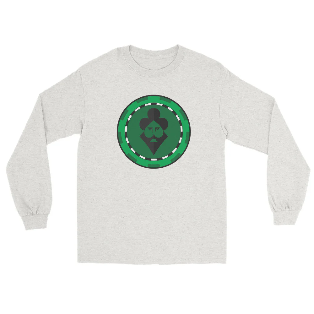 Gamblers Chip Menās Long Sleeve Shirt - Image 3