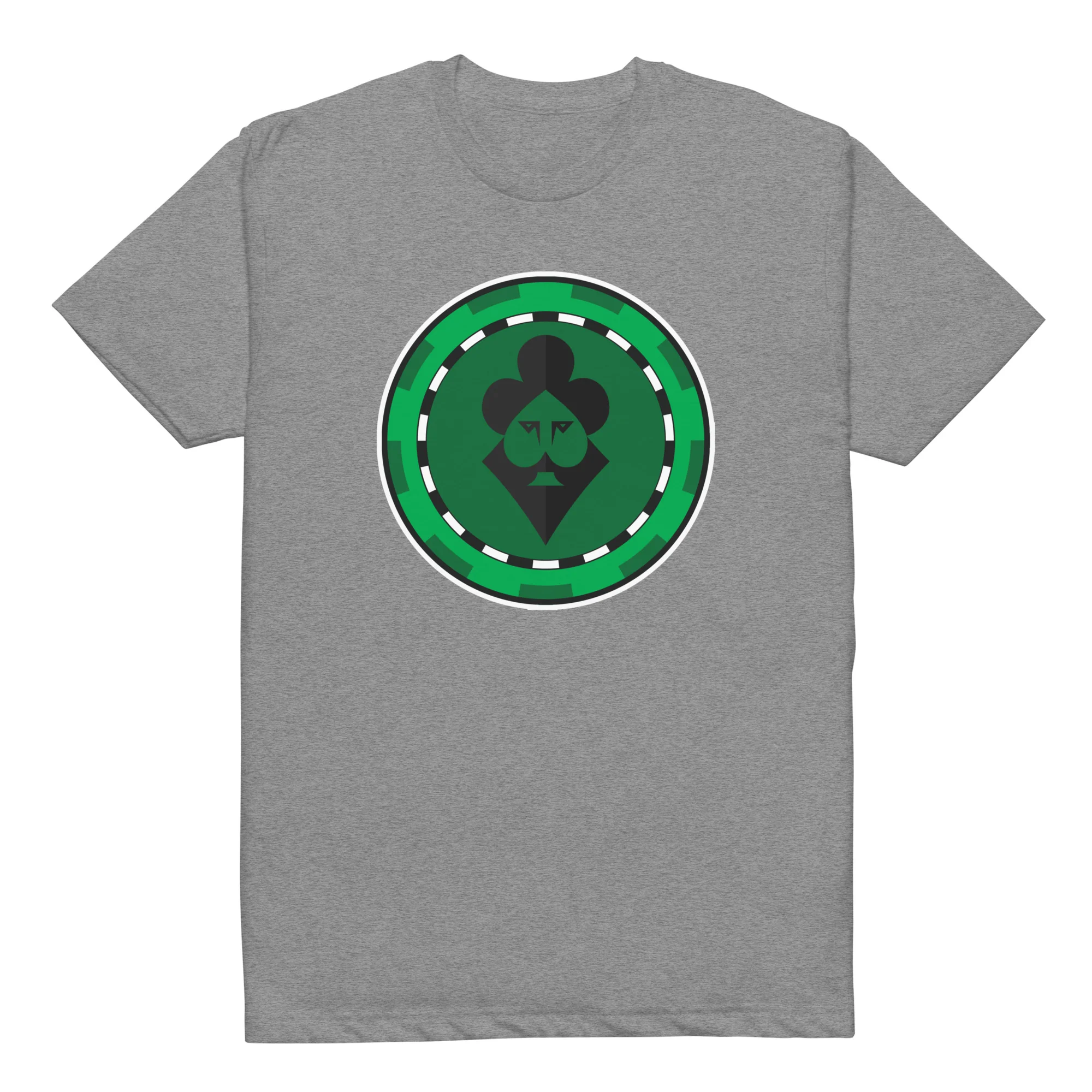 Gamblers Chip Unisex CVC T-Shirt - Image 3