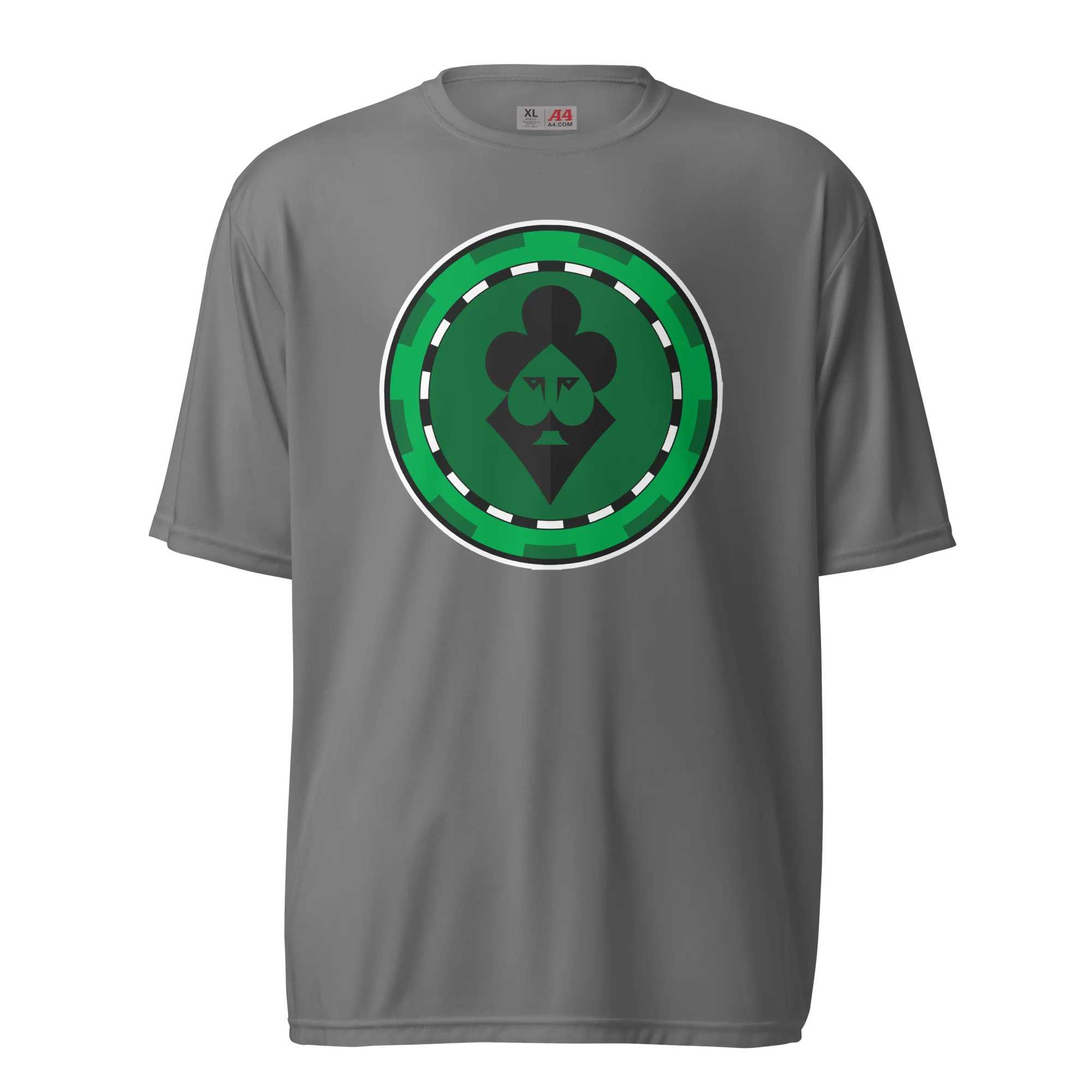 Gamblers Chip Unisex Performance T-Shirt - Image 2