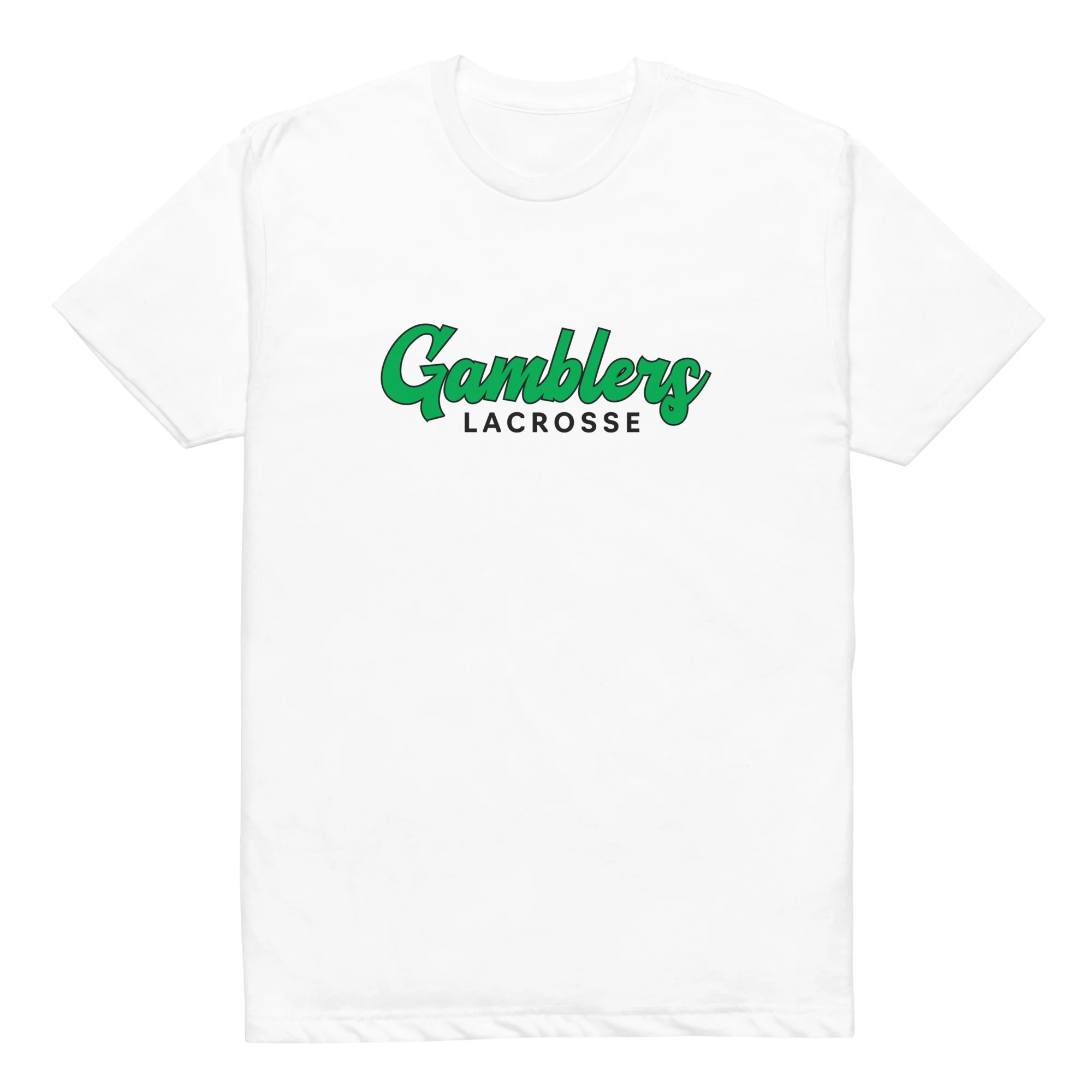Gamblers Script Unisex CVC T-Shirt - Image 4