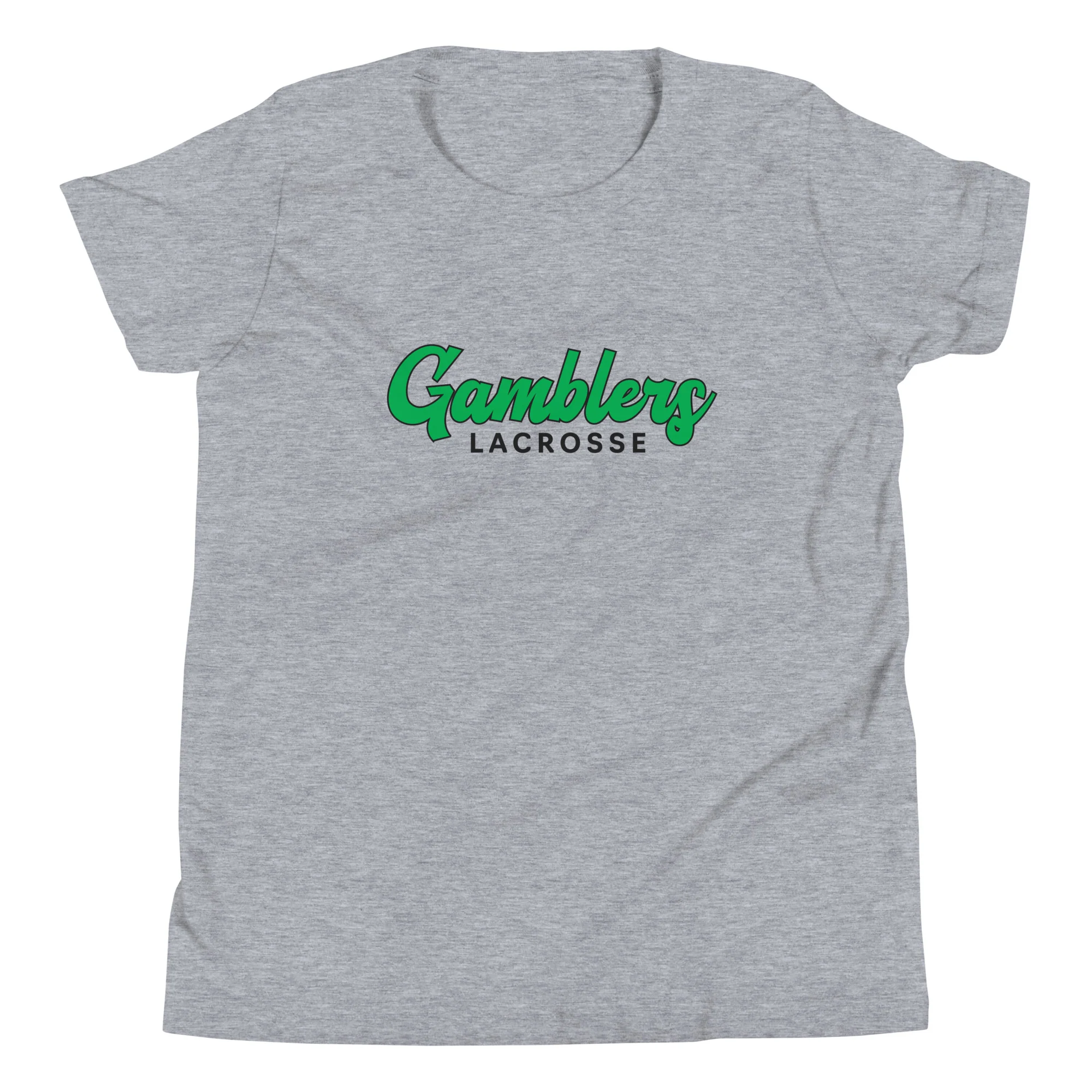 Gamblers Script Youth Short Sleeve T-Shirt - Image 3