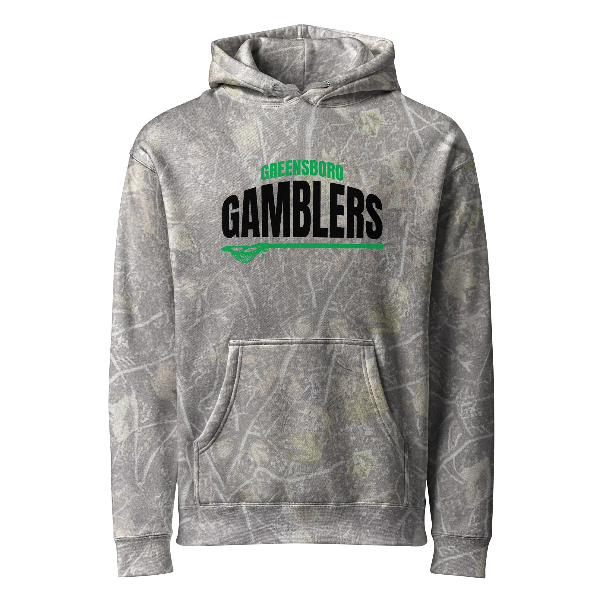 Gamblers Text Unisex Heavyweight Sweatshirt - Image 3