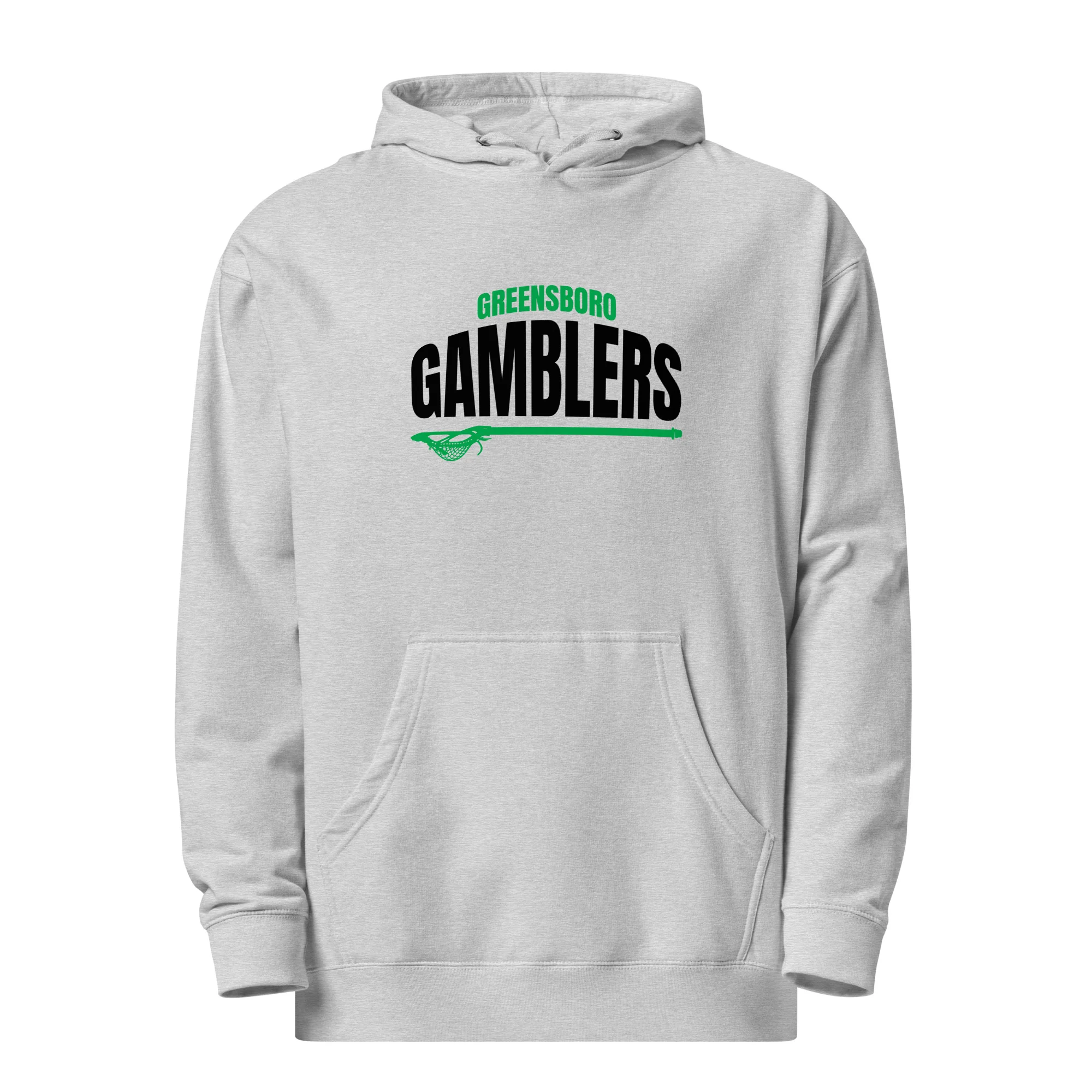 Gamblers Text Unisex Midweight Sweatshirt - Image 3