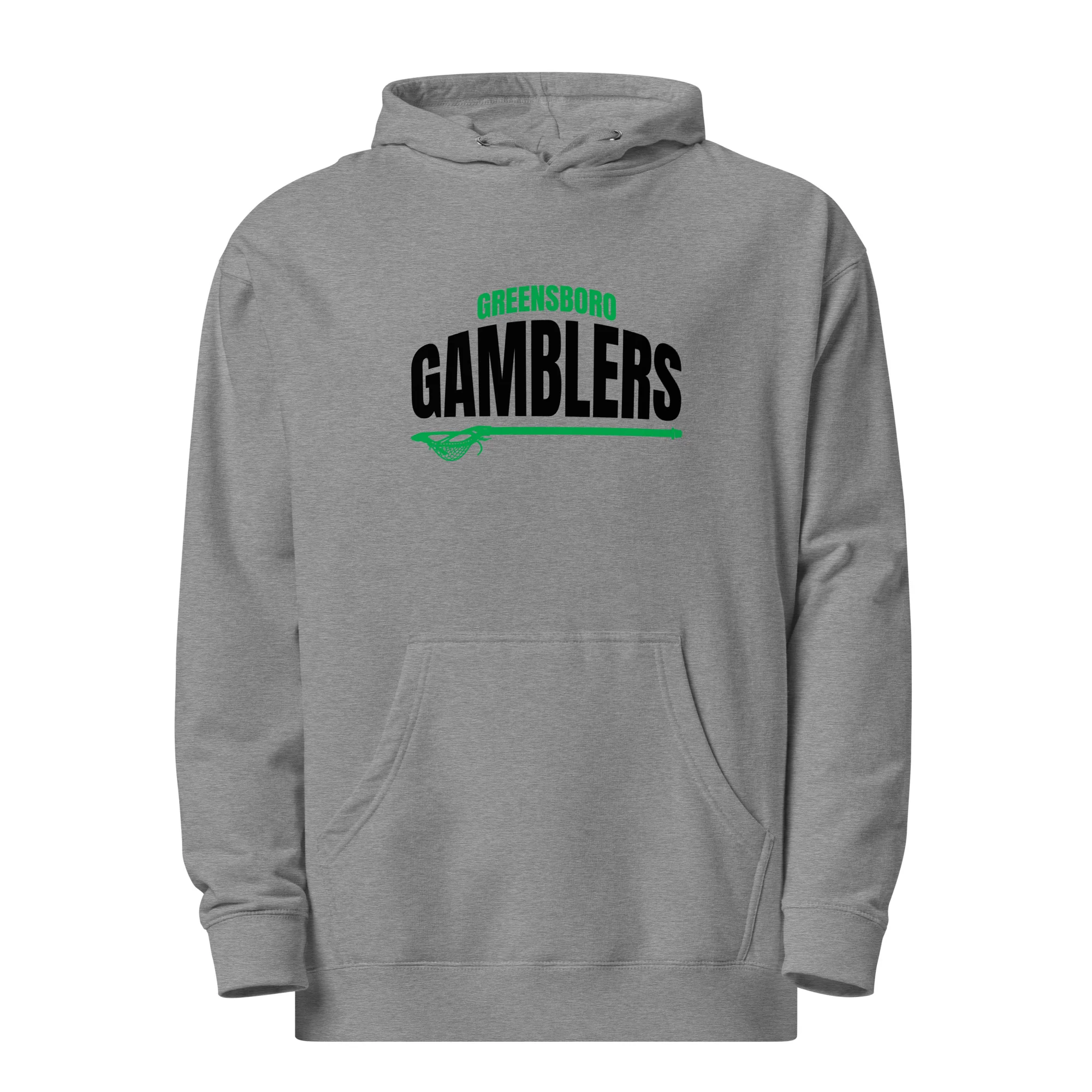 Gamblers Text Unisex Midweight Sweatshirt - Image 4