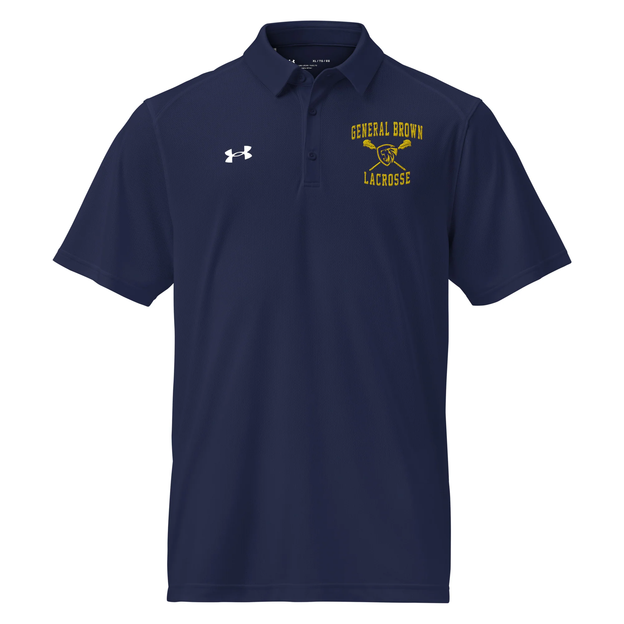 General Brown Under Armour® Men's Polo