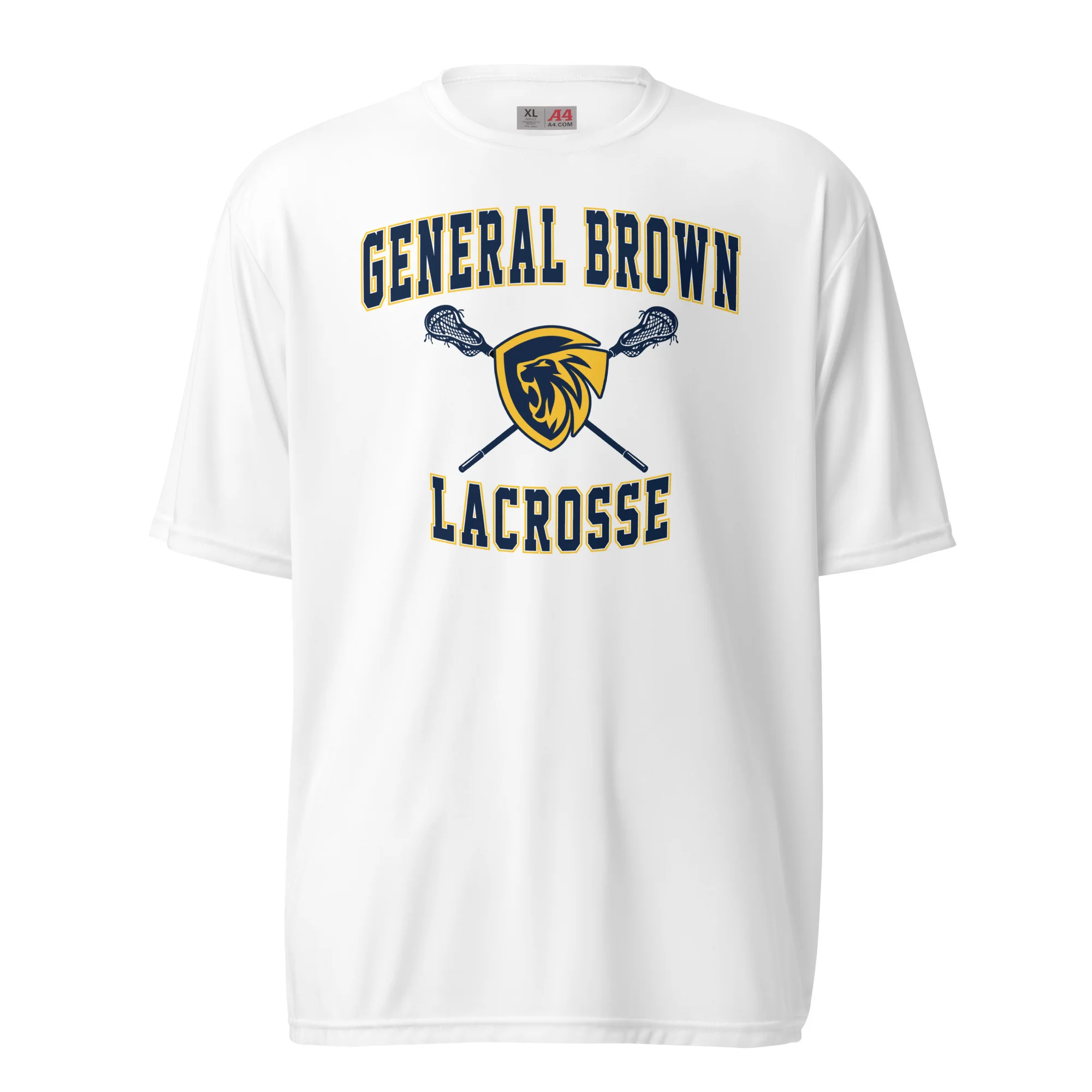 General Brown Unisex Performance t-shirt - Image 3